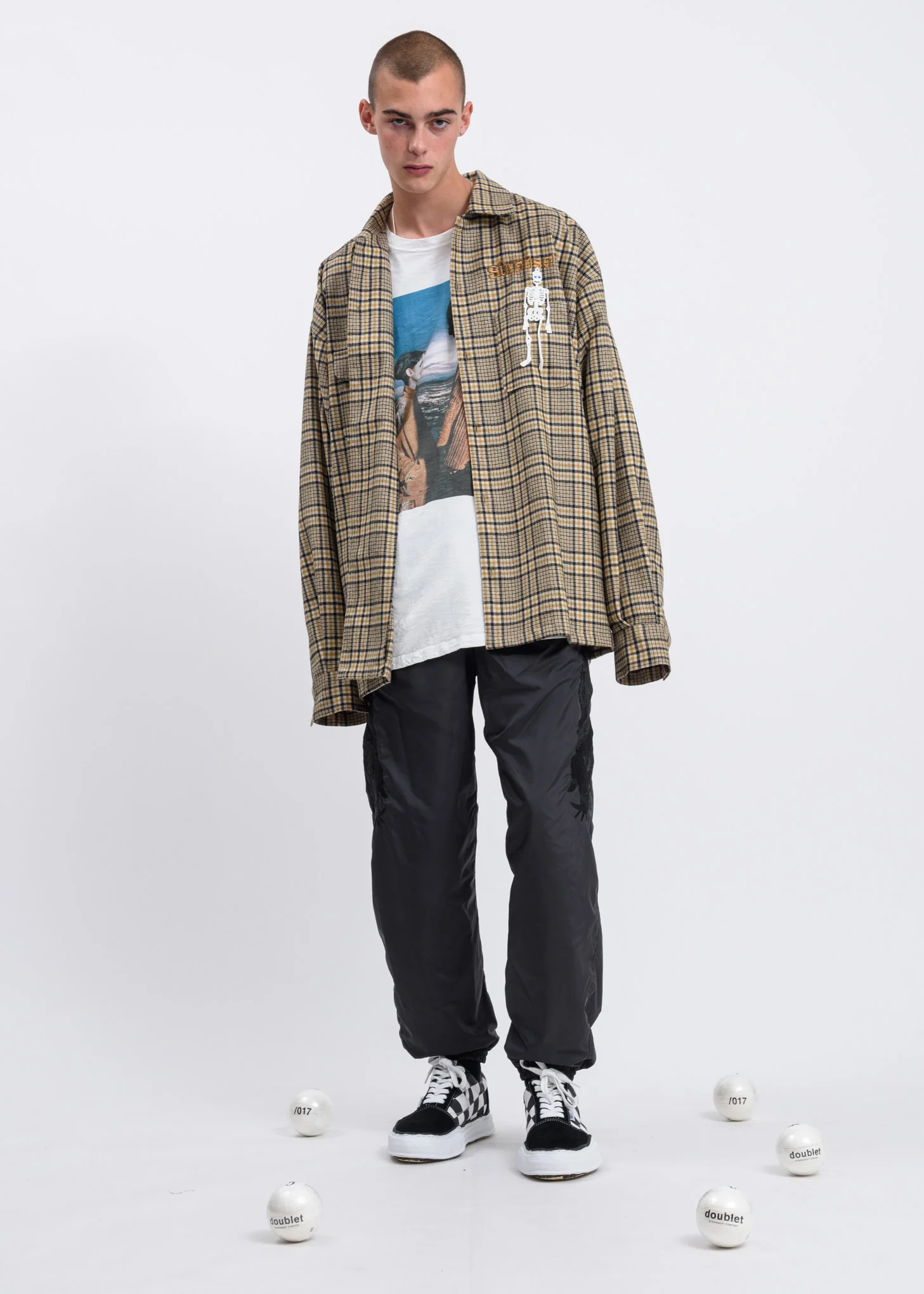 017 x Doublet Compressed Ball T-Shirt 4 - Image 5