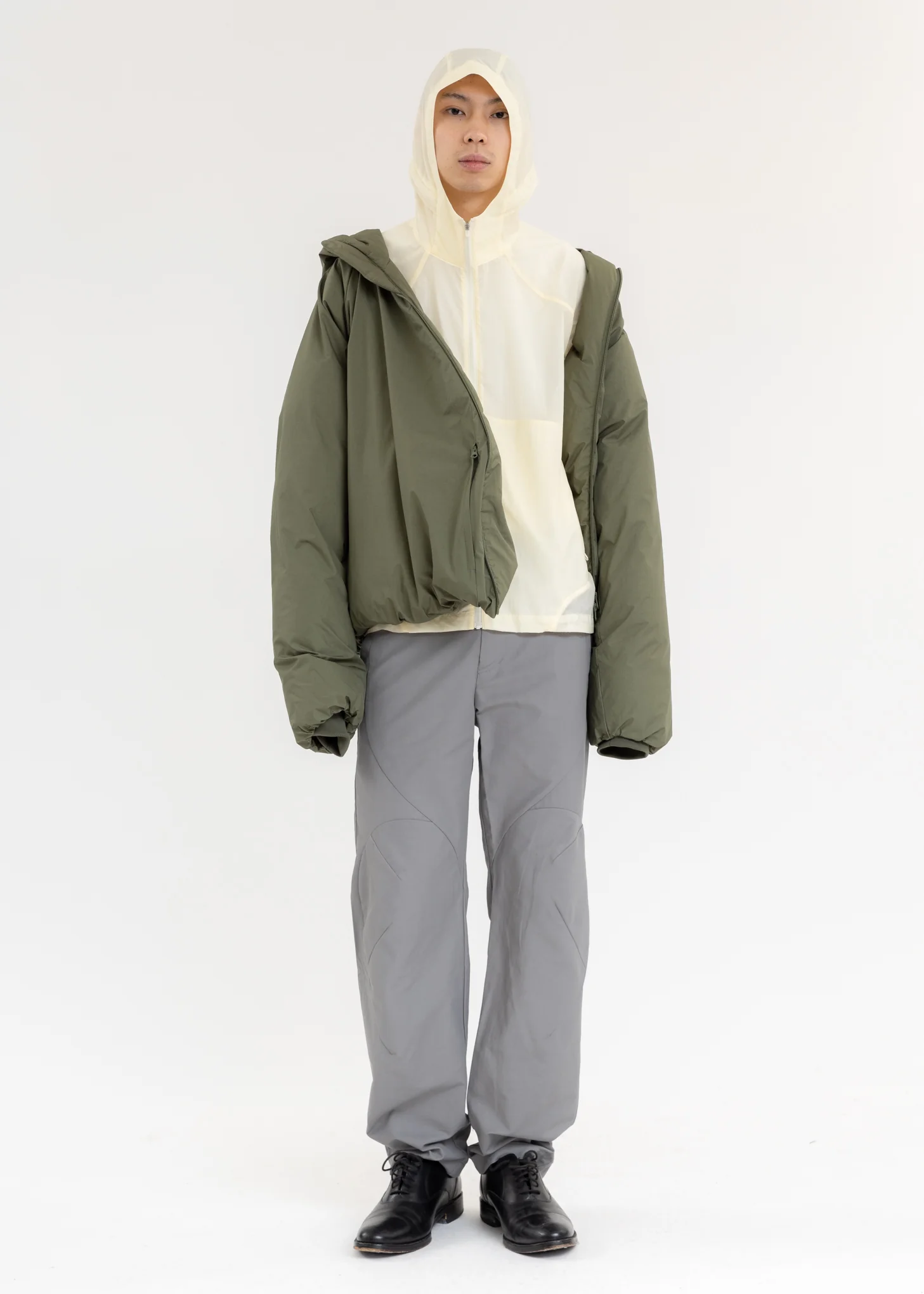 5.0 DOWN CENTER (OLIVE GREEN) - Image 10