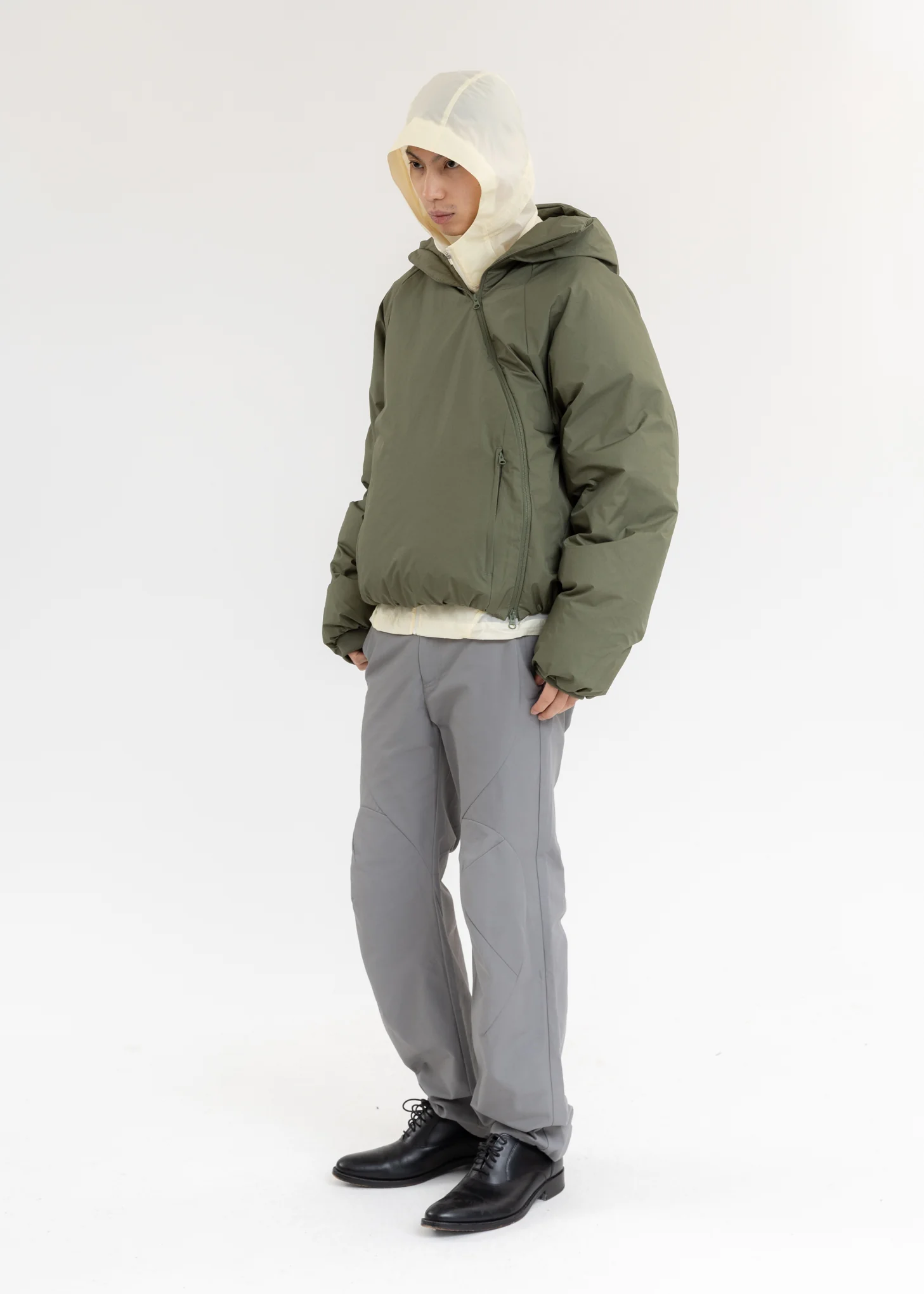 5.0 DOWN CENTER (OLIVE GREEN) - Image 11