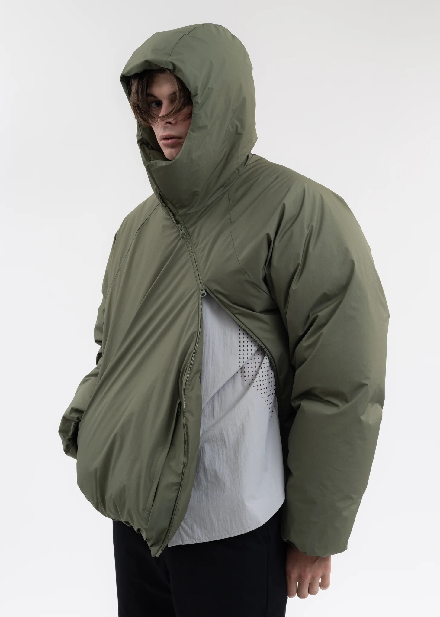 5.0 DOWN CENTER (OLIVE GREEN) - Image 2