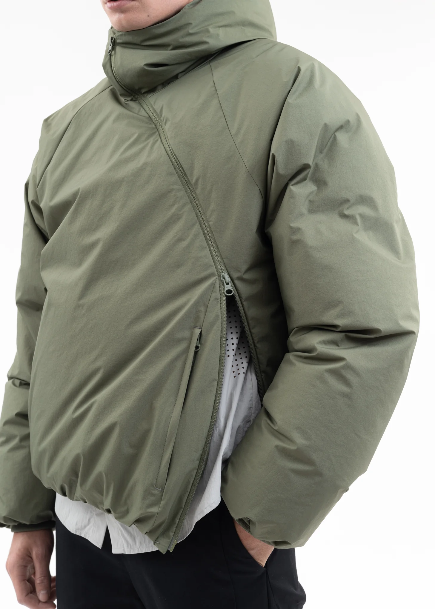 5.0 DOWN CENTER (OLIVE GREEN) - Image 6
