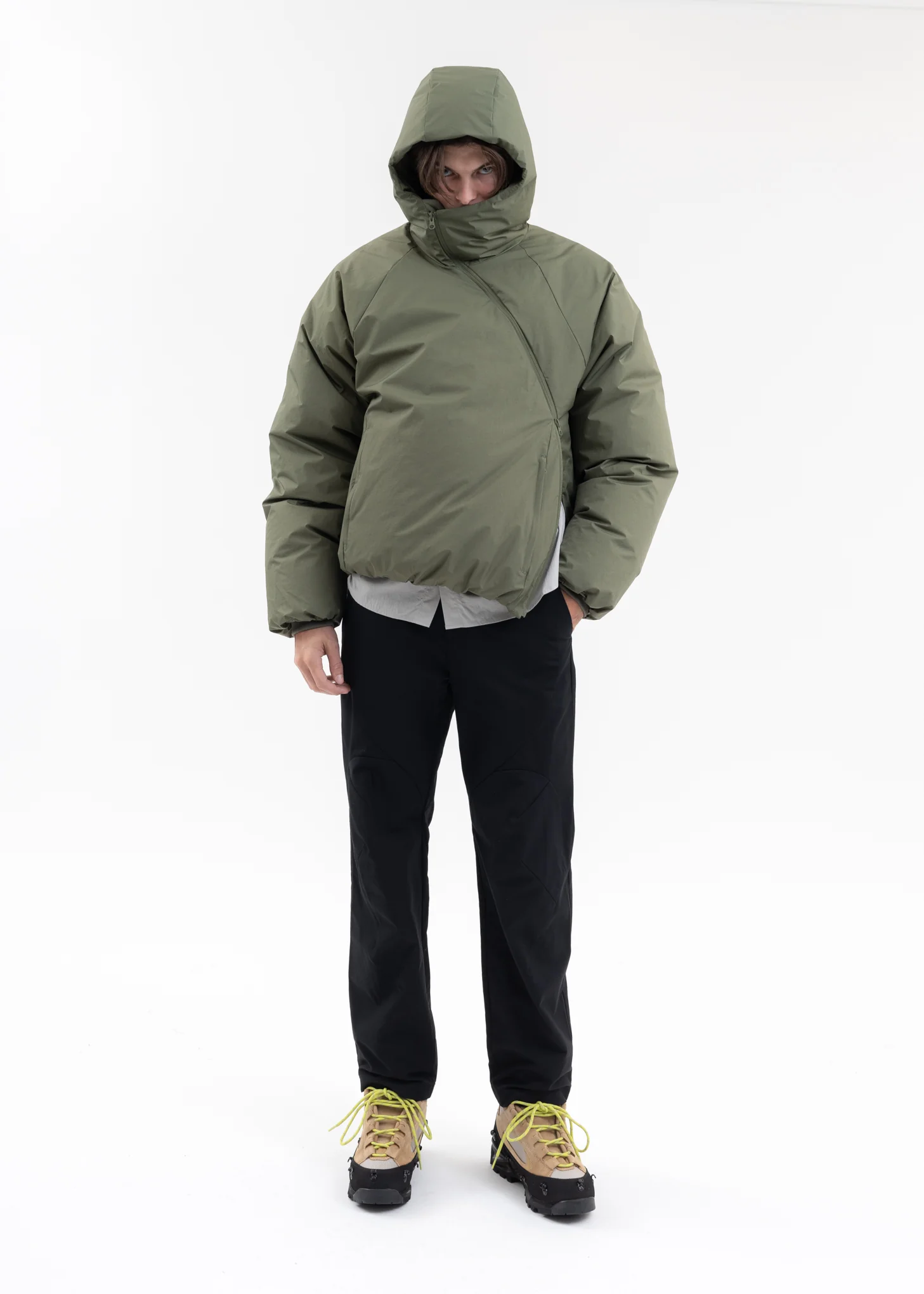 5.0 DOWN CENTER (OLIVE GREEN) - Image 7