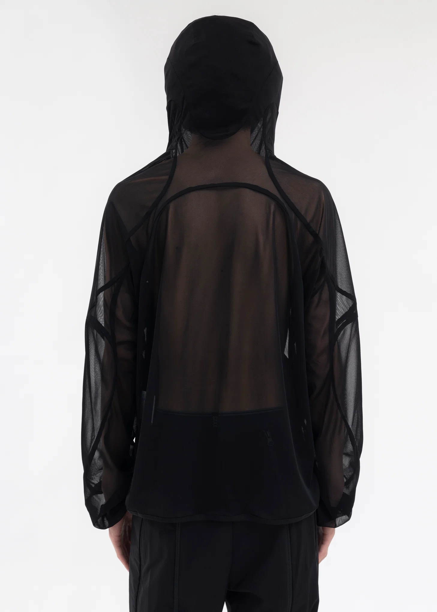 5.0+ HOODIE CENTER (BLACK) - Image 3
