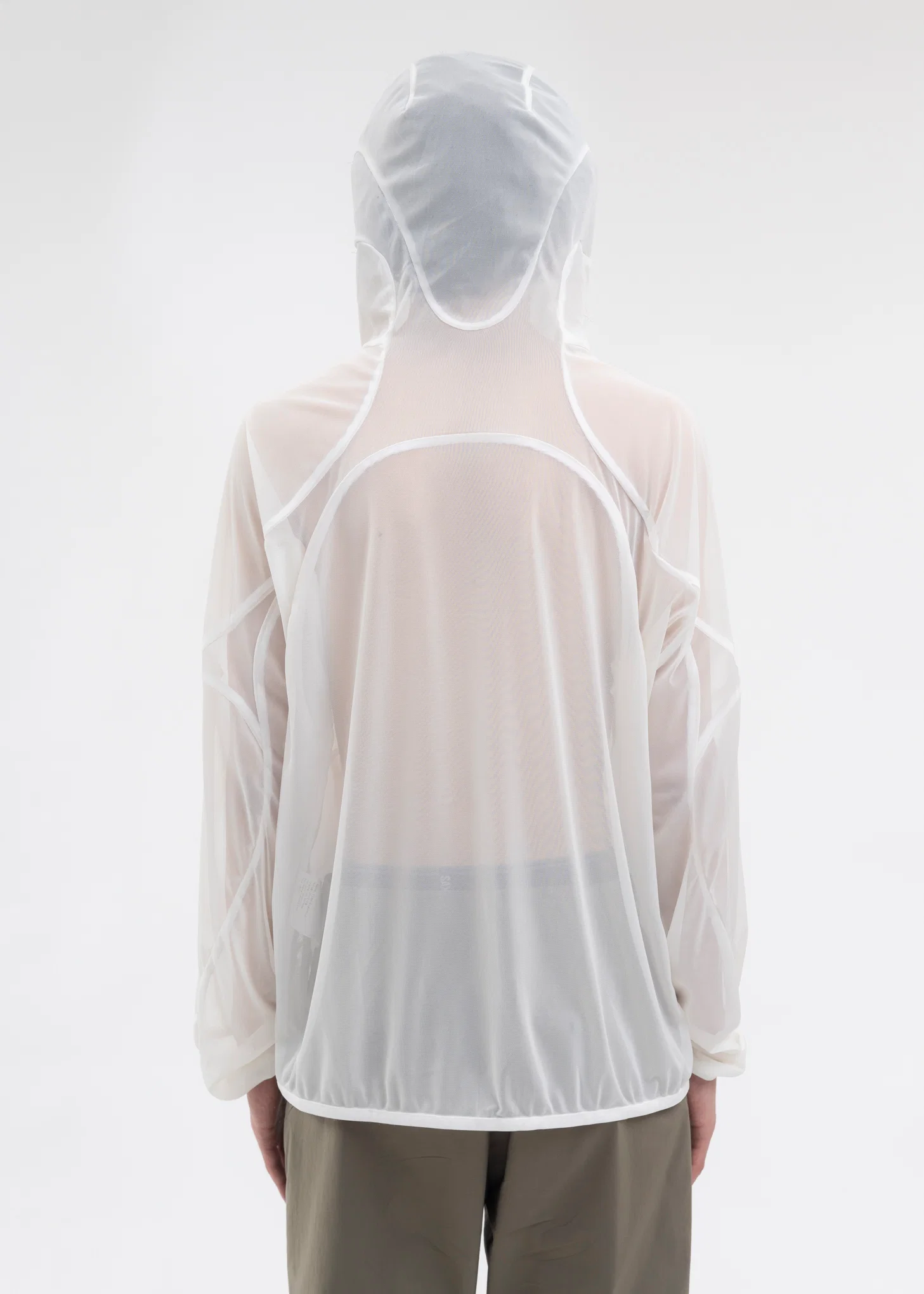 5.0+ HOODIE CENTER (WHITE) - Image 2