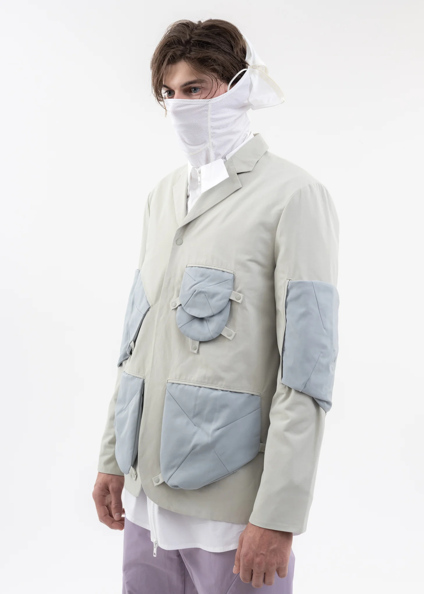 5.0 JACKET CENTER (GREY) - Image 3