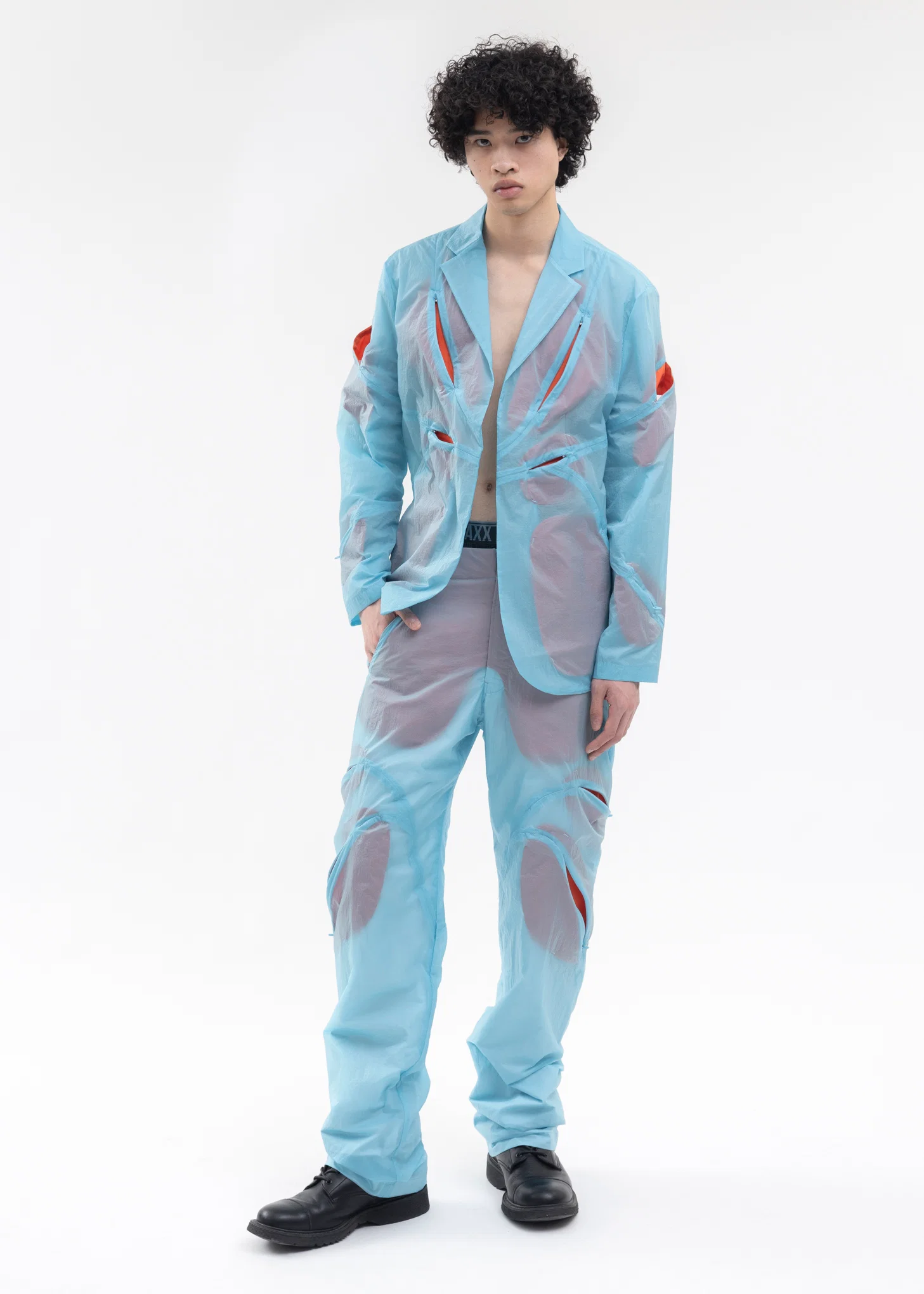 5.0+ JACKET CENTER (SKY/RED) - Image 5