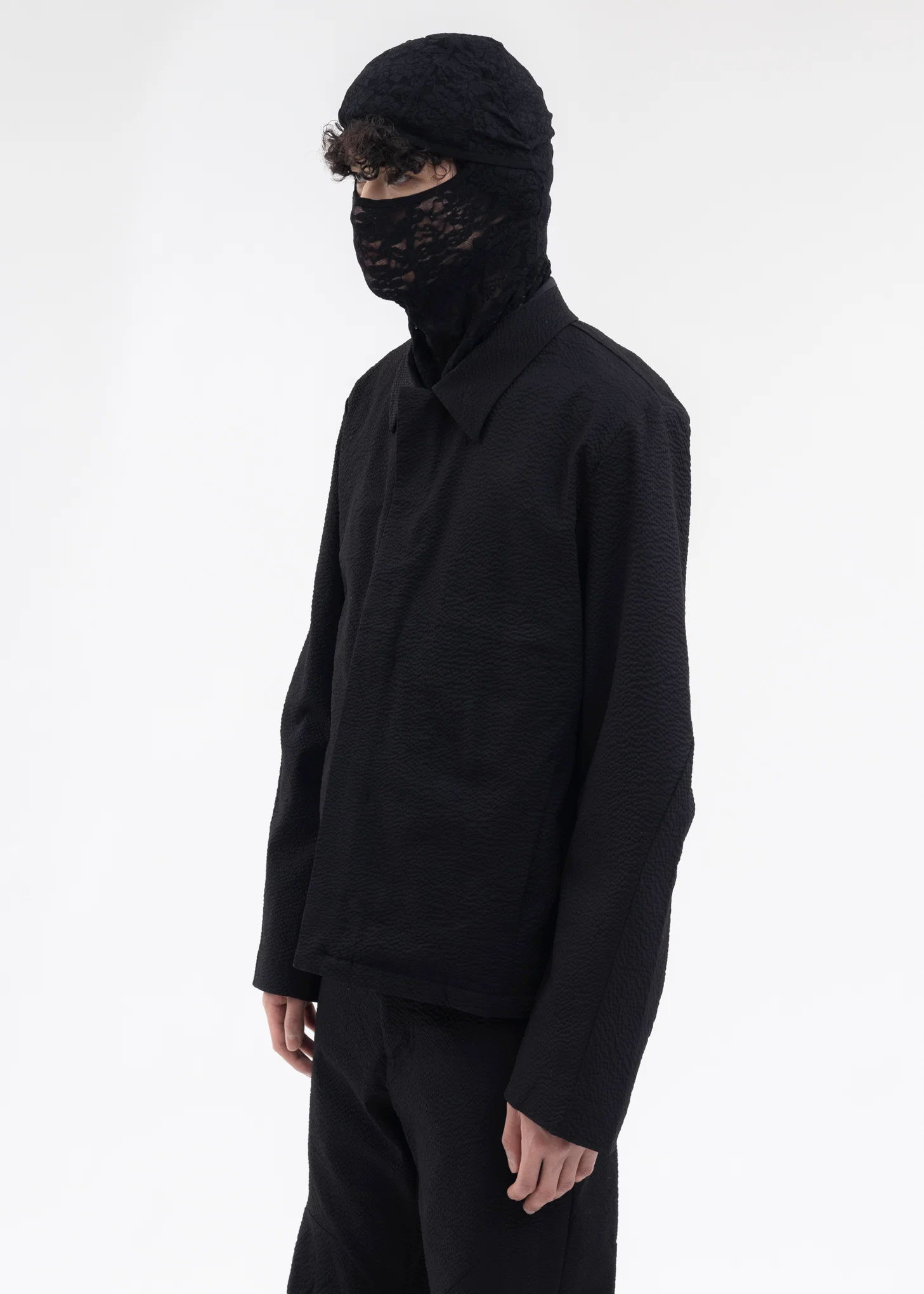 5.0+ JACKET RIGHT (BLACK) - Image 3