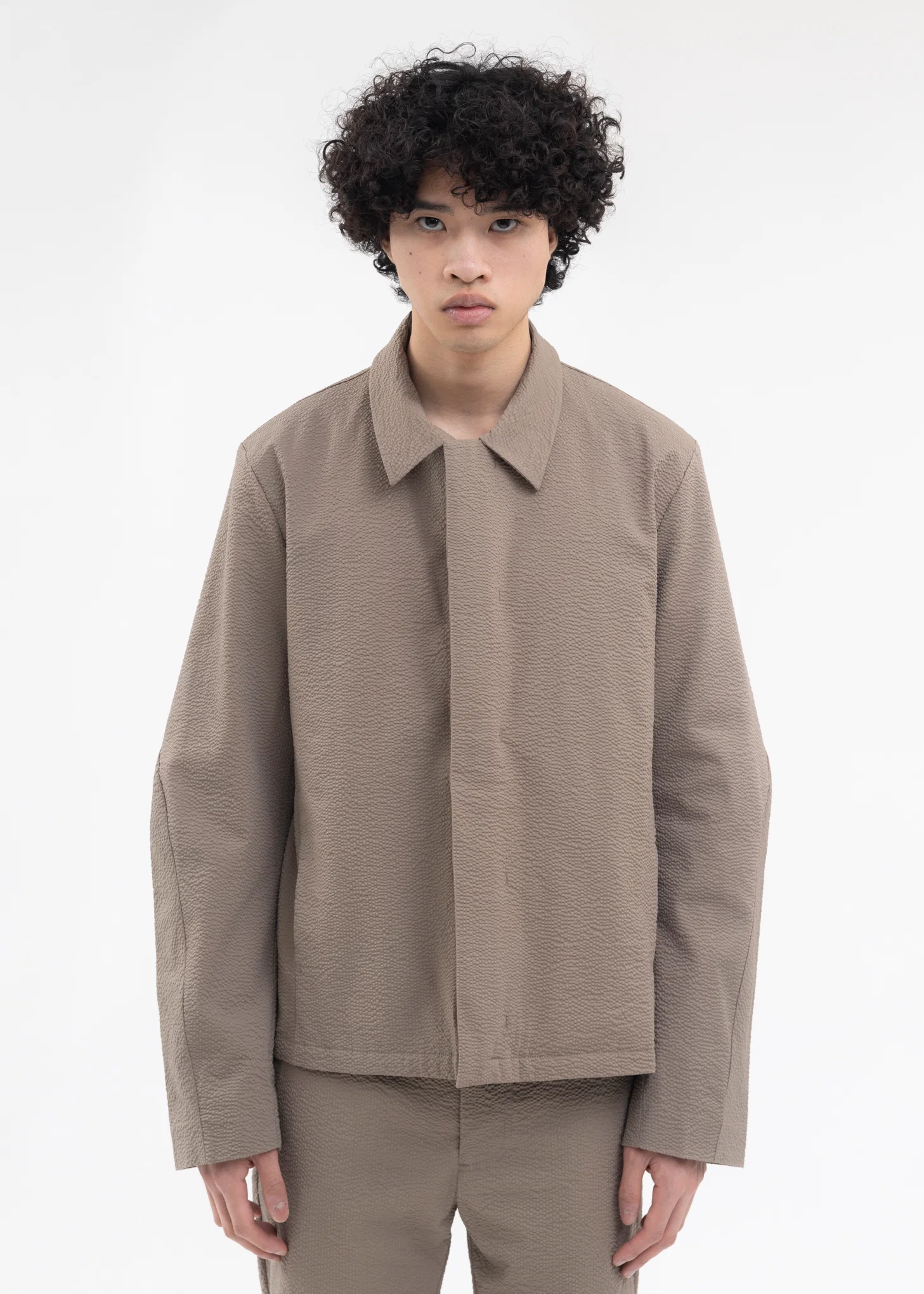 5.0+ JACKET RIGHT (BROWN)
