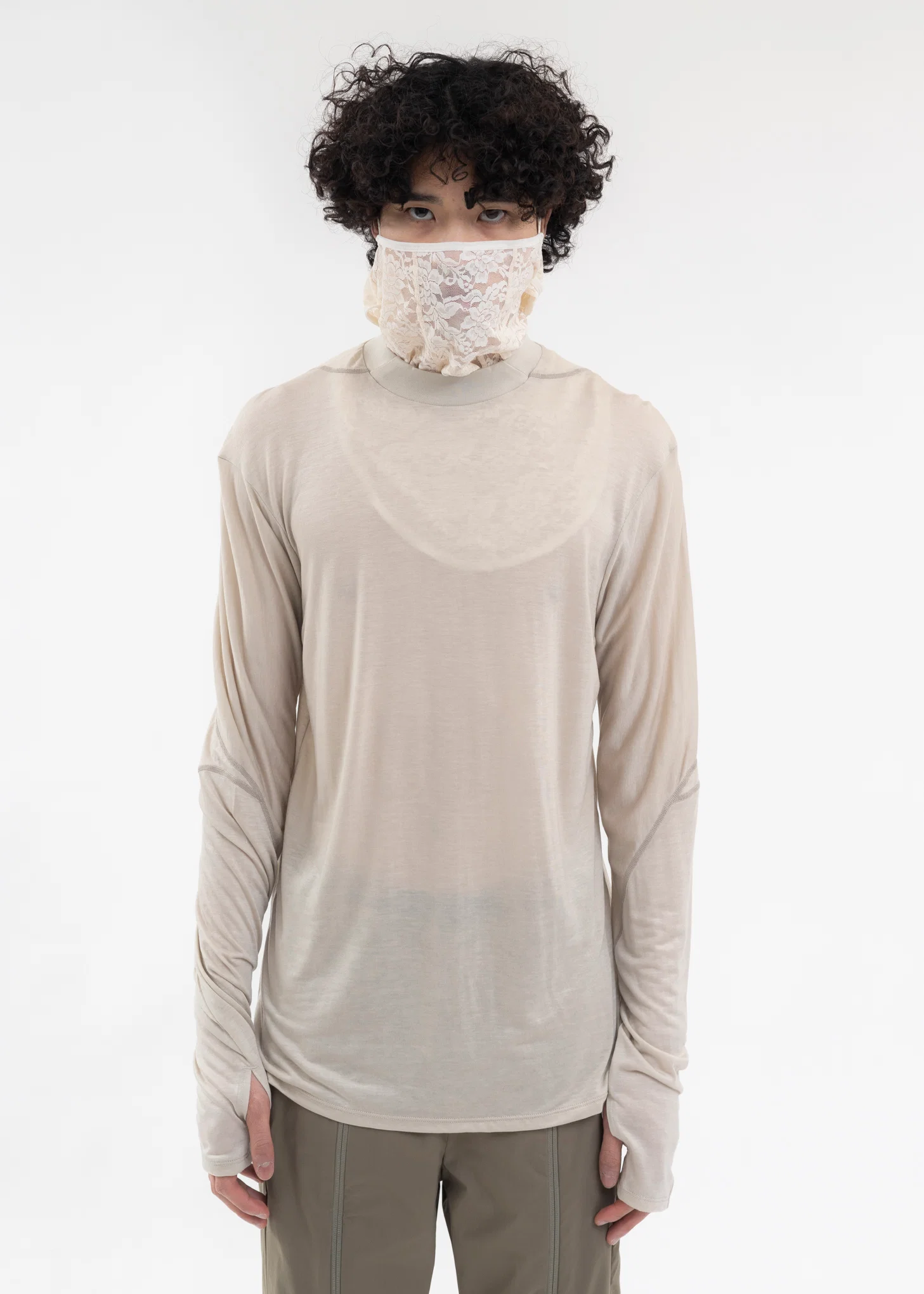 5.0+ LONG SLEEVE RIGHT (WARM GREY) - Image 5