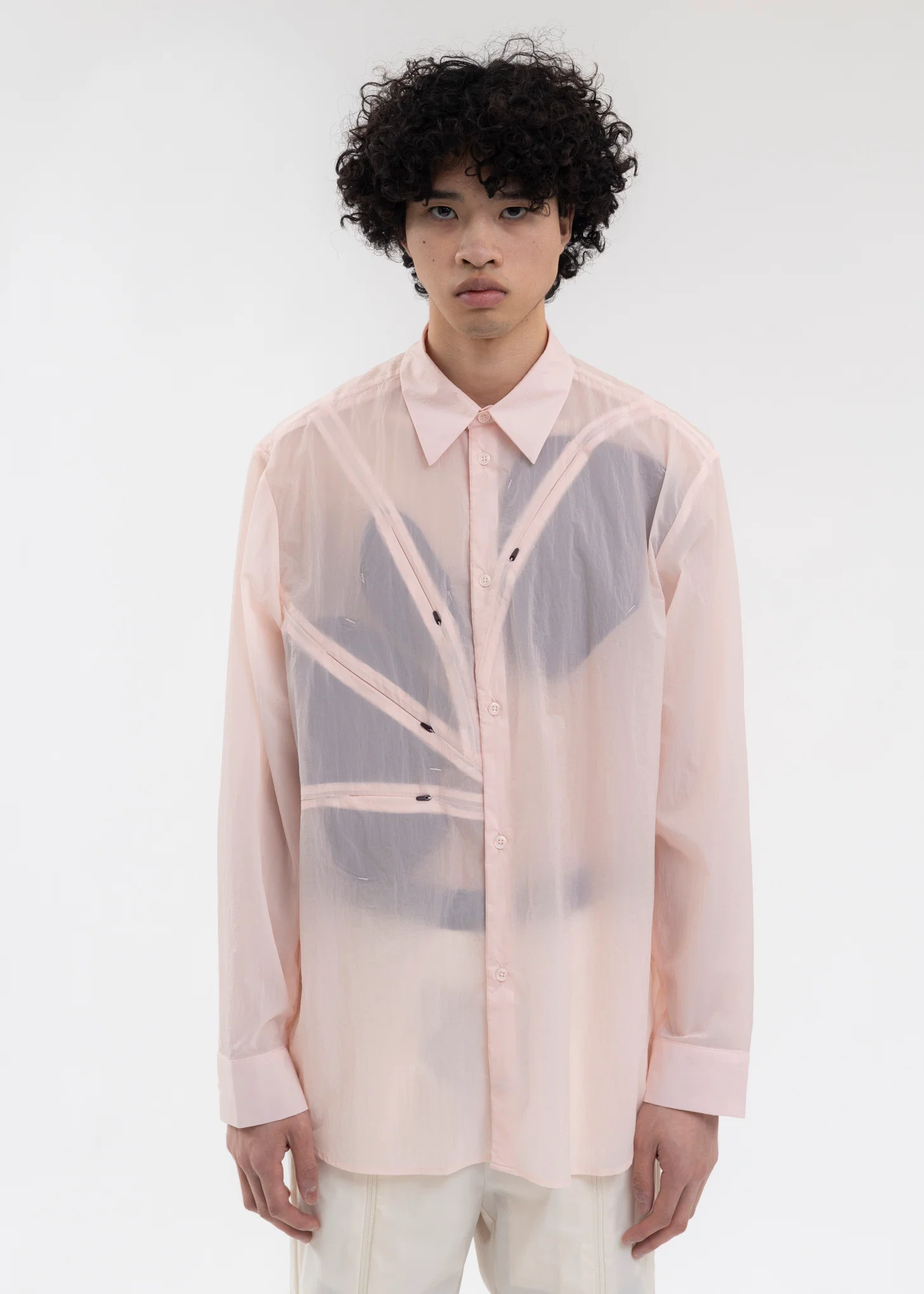 5.0+ SHIRT CENTER (PINK/BLACK)