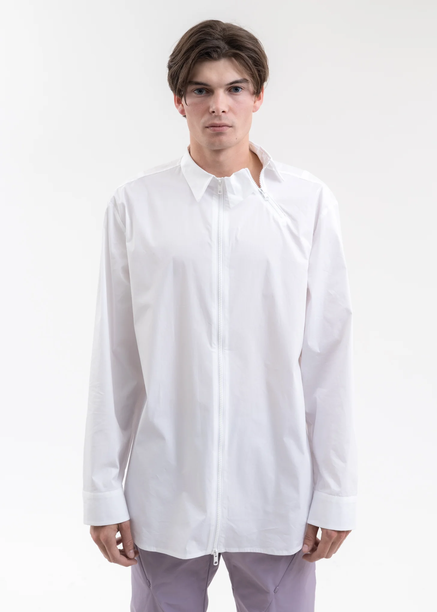 5.0 SHIRT CENTER (WHITE)
