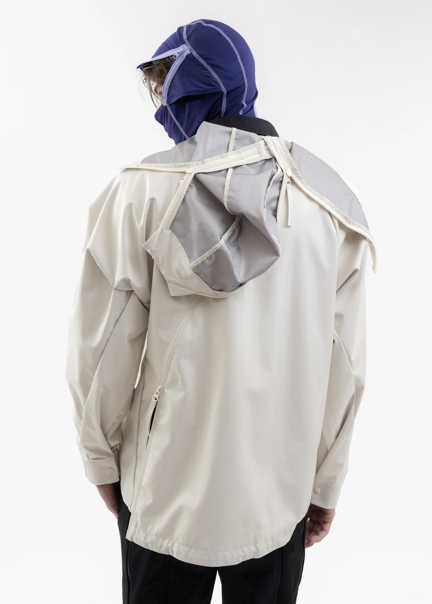 5.0 TECHNICAL JACKET CENTER (IVORY) - Image 2