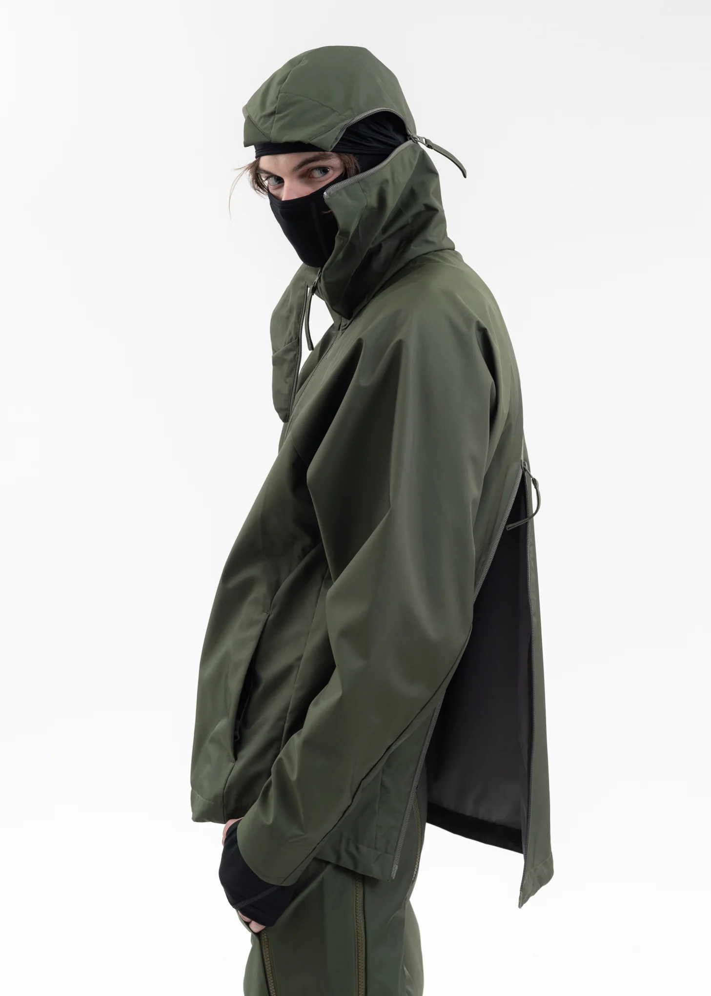 5.0 TECHNICAL JACKET CENTER (OLIVE GREEN) - Image 2