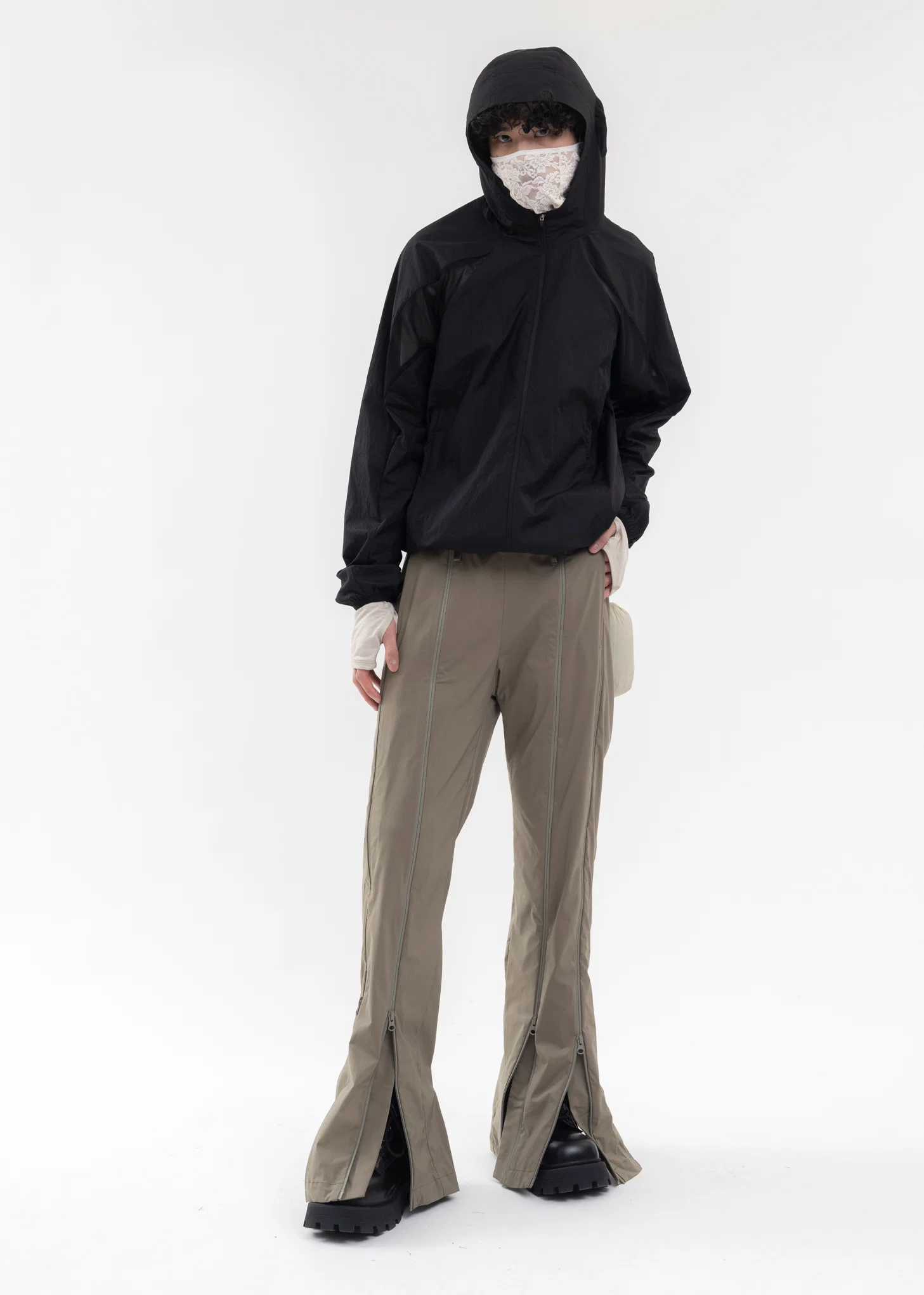 5.0+ TECHNICAL JACKET RIGHT (NYLON/BLACK) - Image 9
