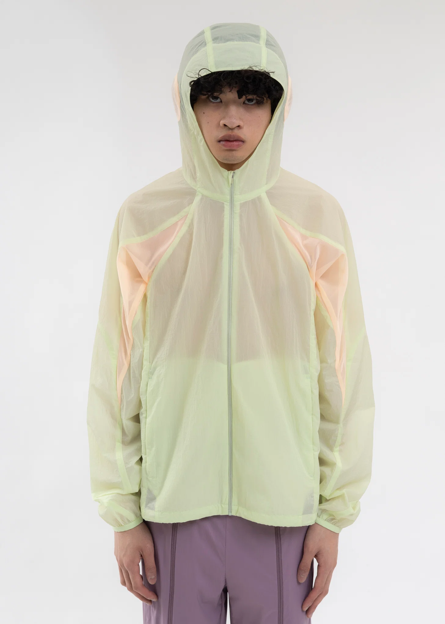 5.0+ TECHNICAL JACKET RIGHT (NYLON/LIGHT GREEN)