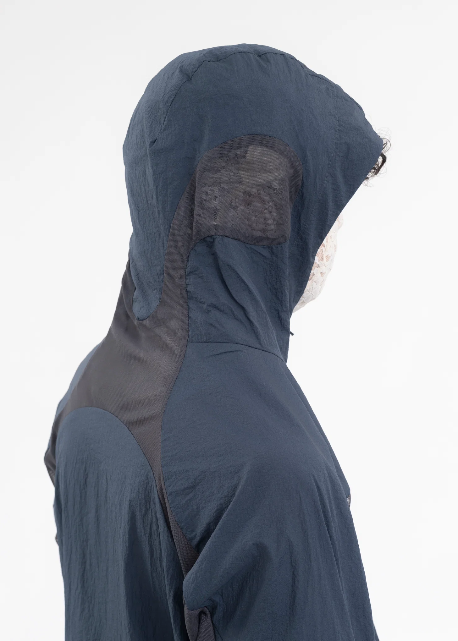 5.0+ TECHNICAL JACKET RIGHT (NYLON/NAVY) - Image 2
