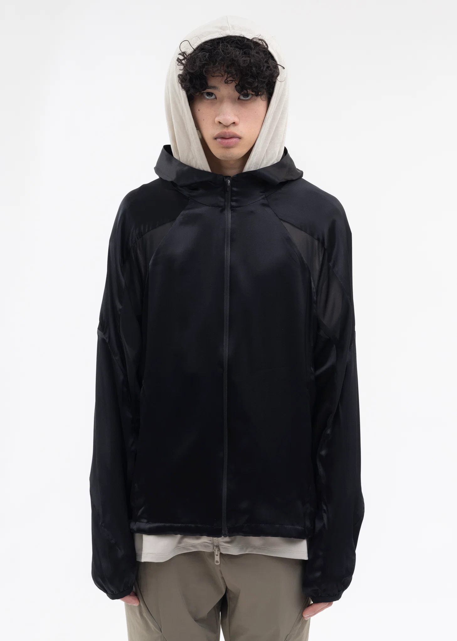5.0+ TECHNICAL JACKET RIGHT (SILK/BLACK)