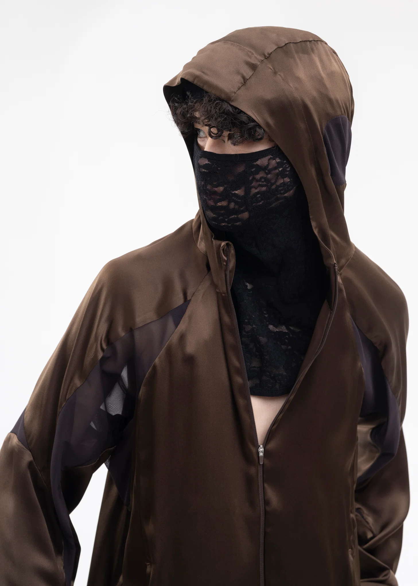 5.0+ TECHNICAL JACKET RIGHT (SILK/BROWN) - Image 4
