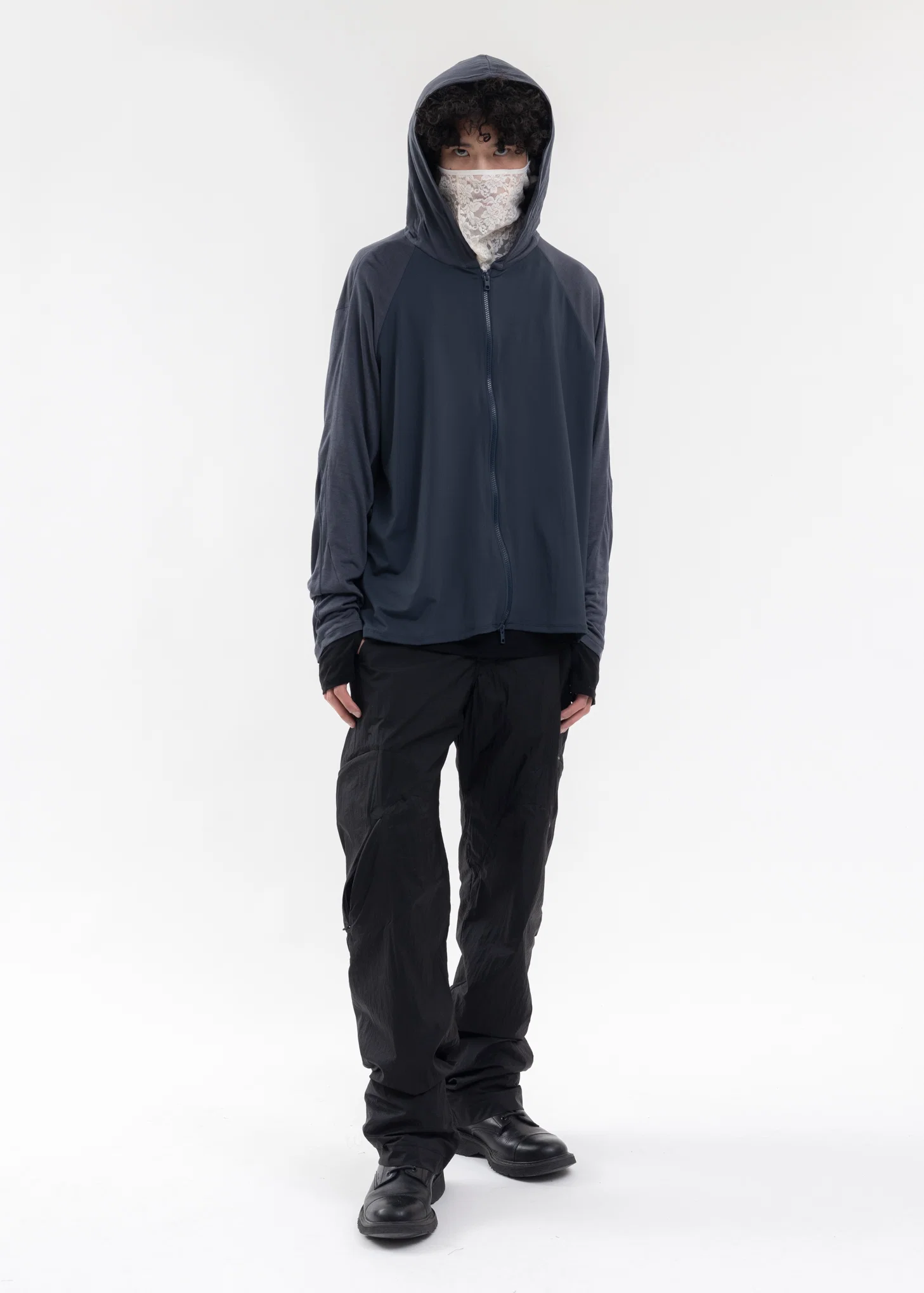 5.0+ TROUSERS CENTER (BLACK/CHARCOAL) - Image 7