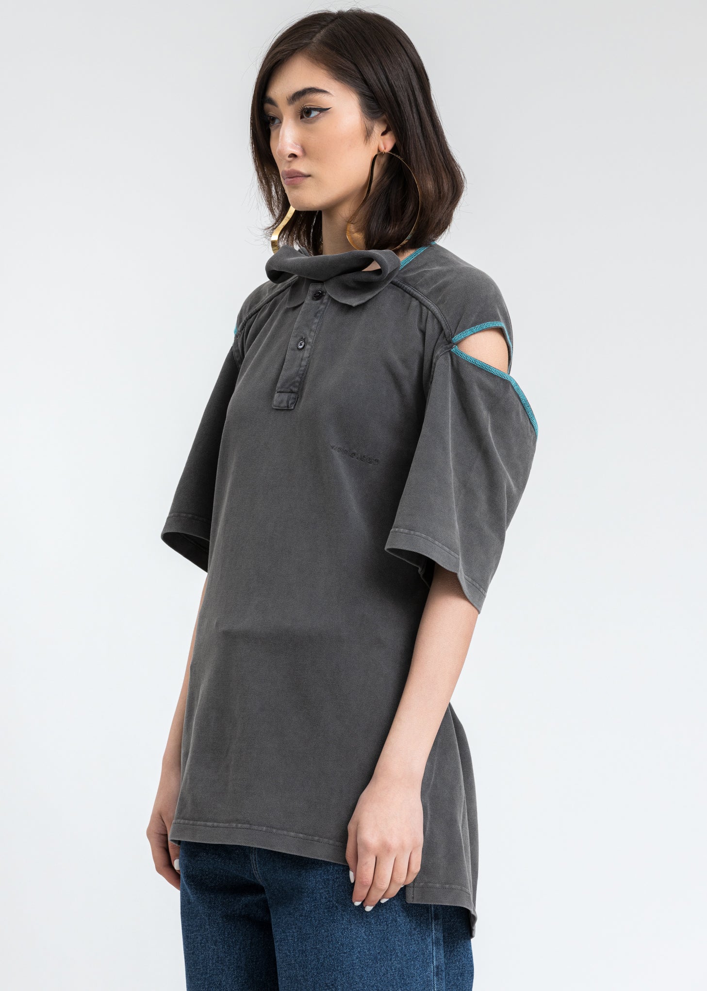 Acid Black Convertible Polo - Image 3