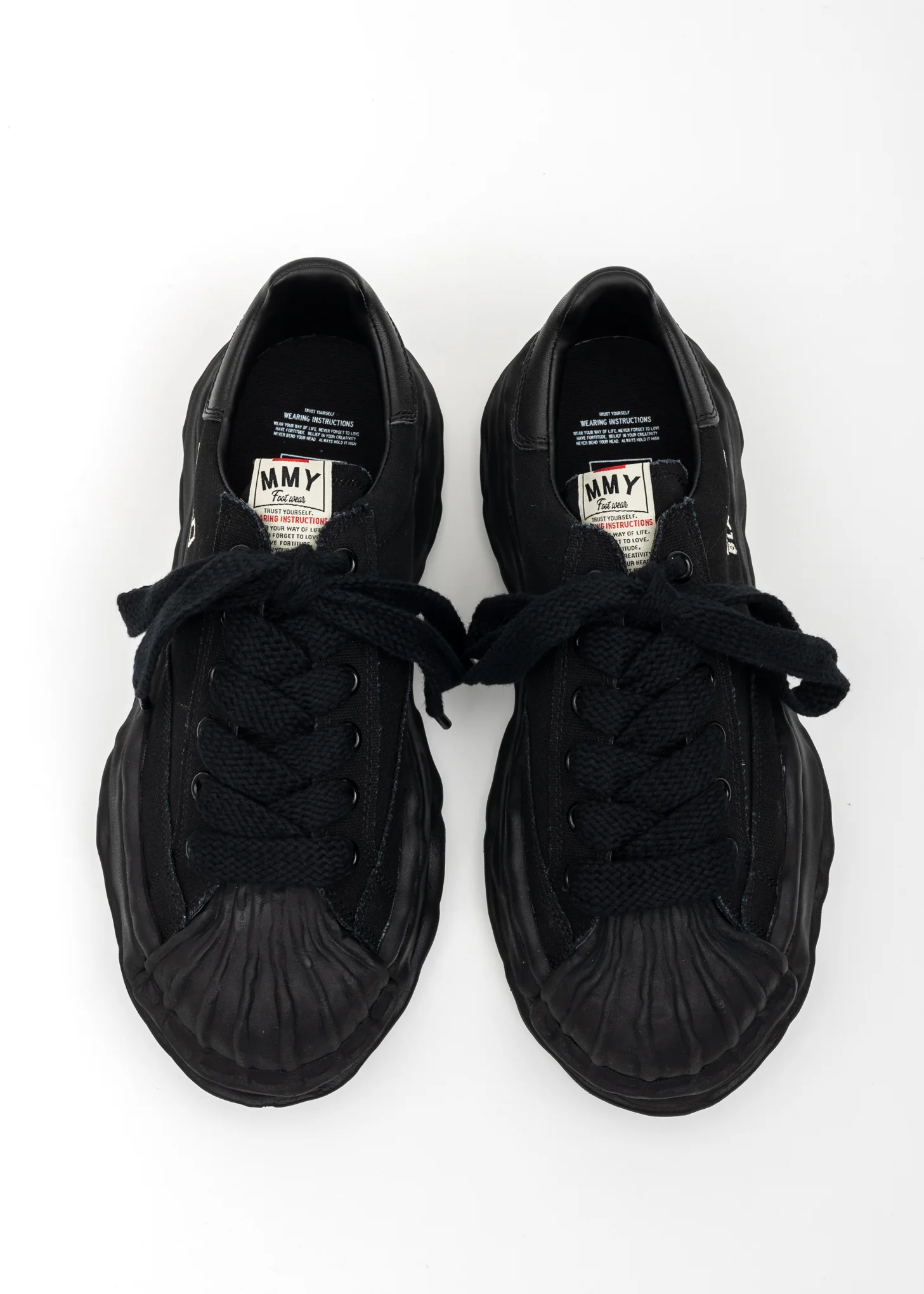ALL Black OG Sole Canvas Low-Top Sneaker (BLAKEY LOW) - Image 3