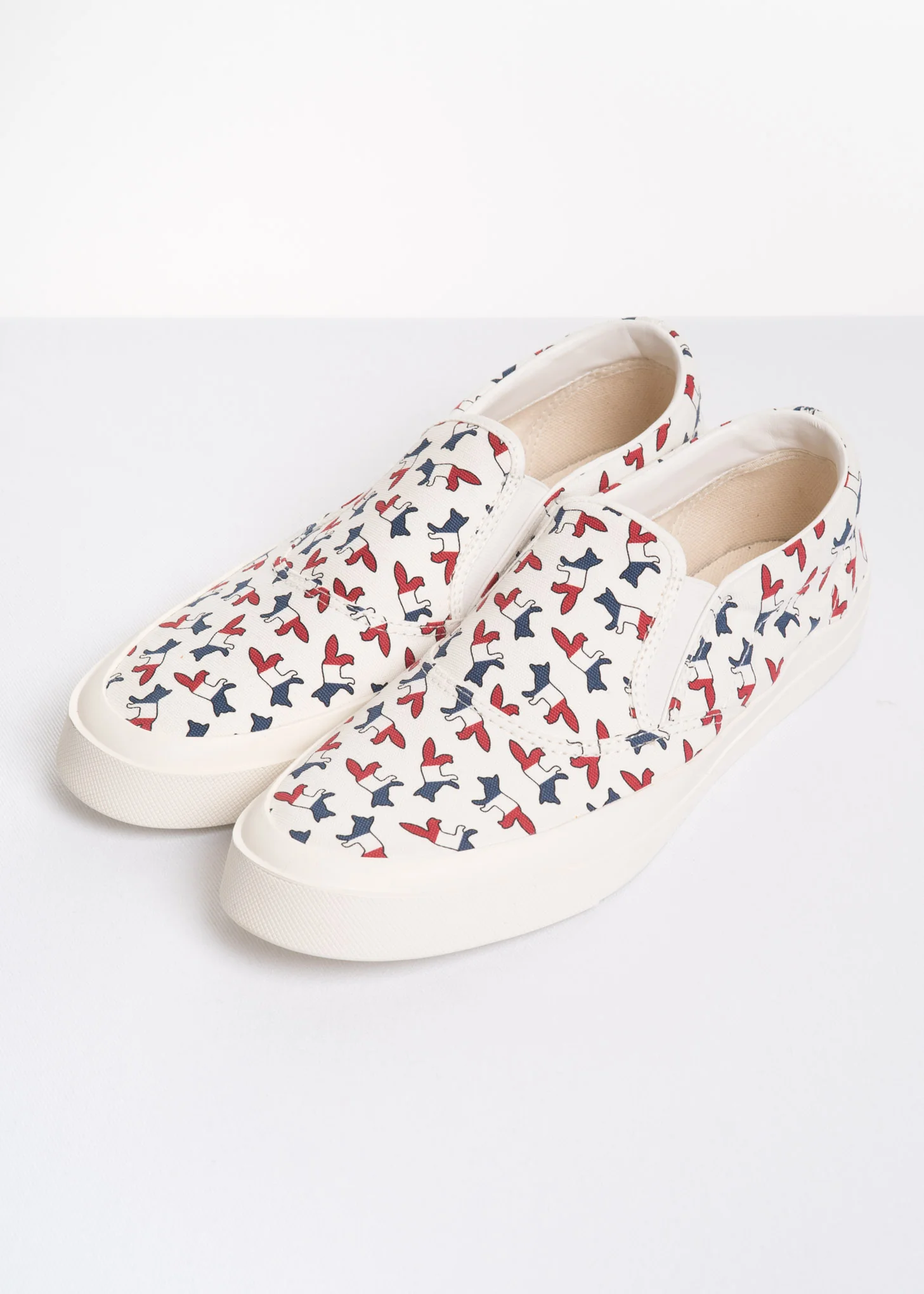 All Over Tricolor Fox Slip-On Sneaker - Image 4