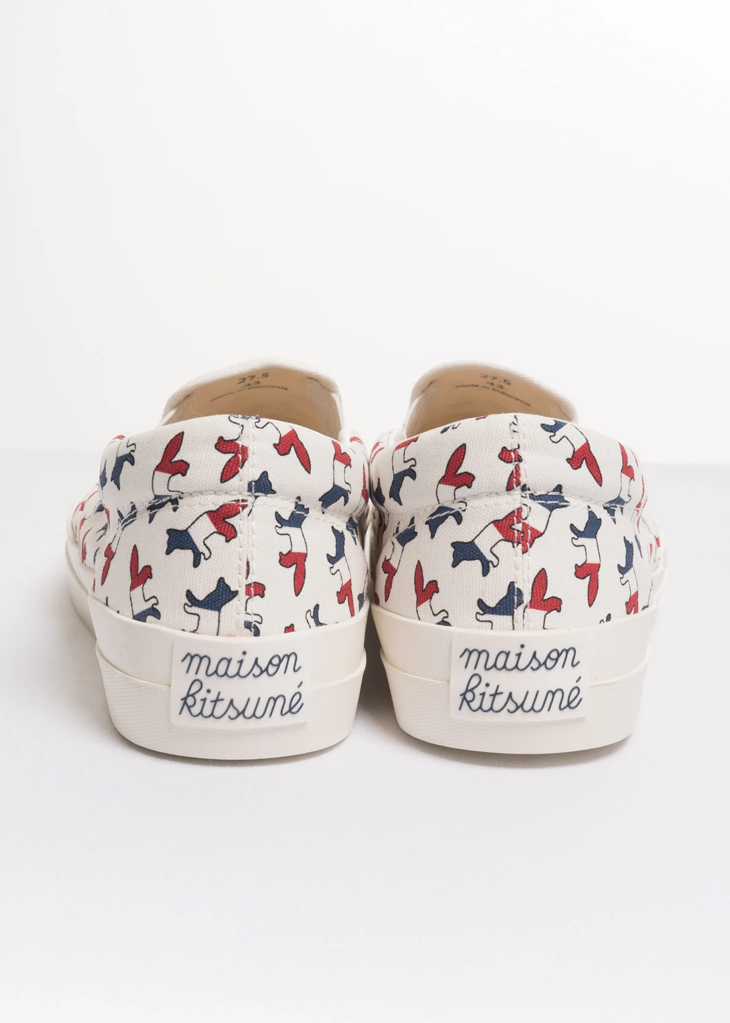 All Over Tricolor Fox Slip-On Sneaker - Image 5