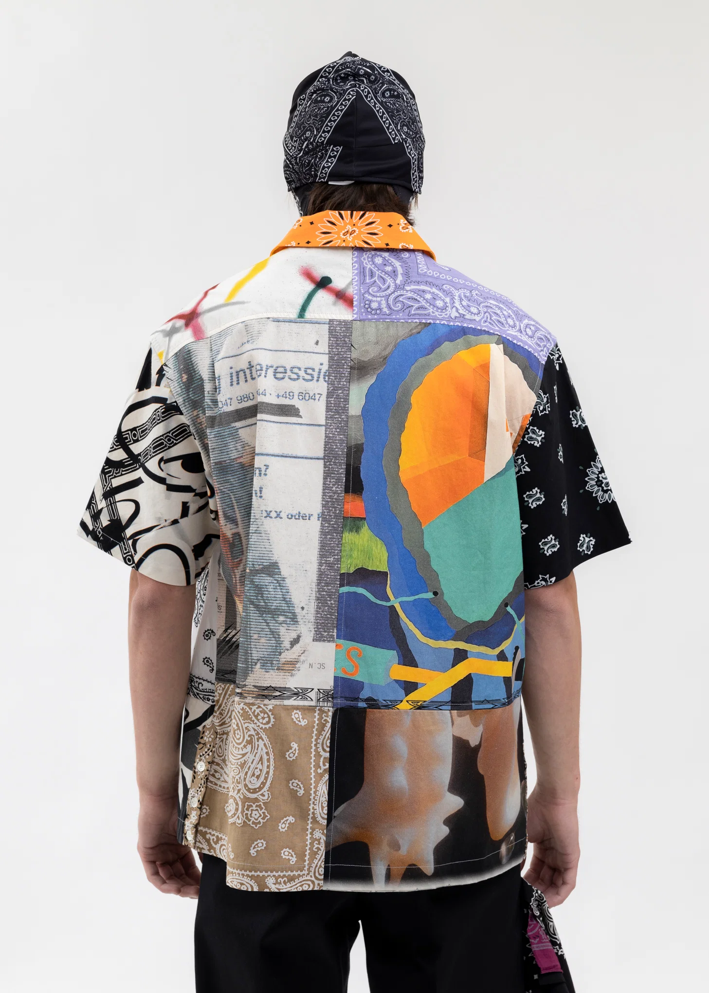 ALL X MIX BANDANA PATCH SHIRTS SS X YAGI - Image 2