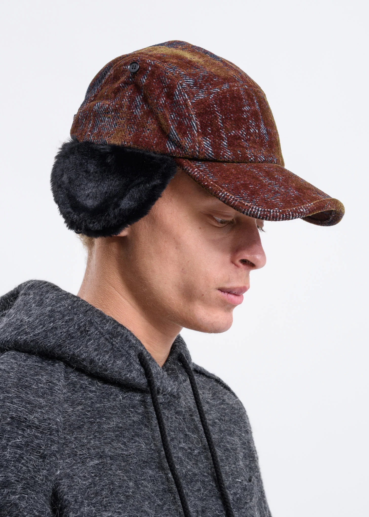 Andorra Flocked Earflap Cap - Image 4