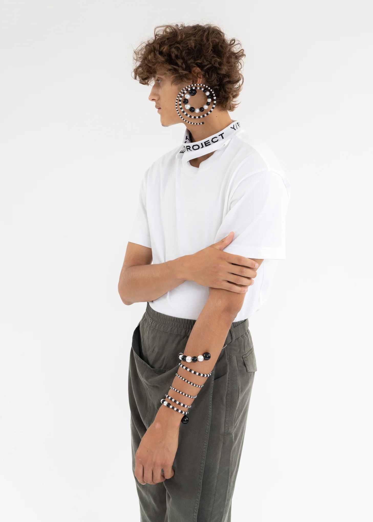 ARMY GREEN POP UP RAVER PANTS - Image 6
