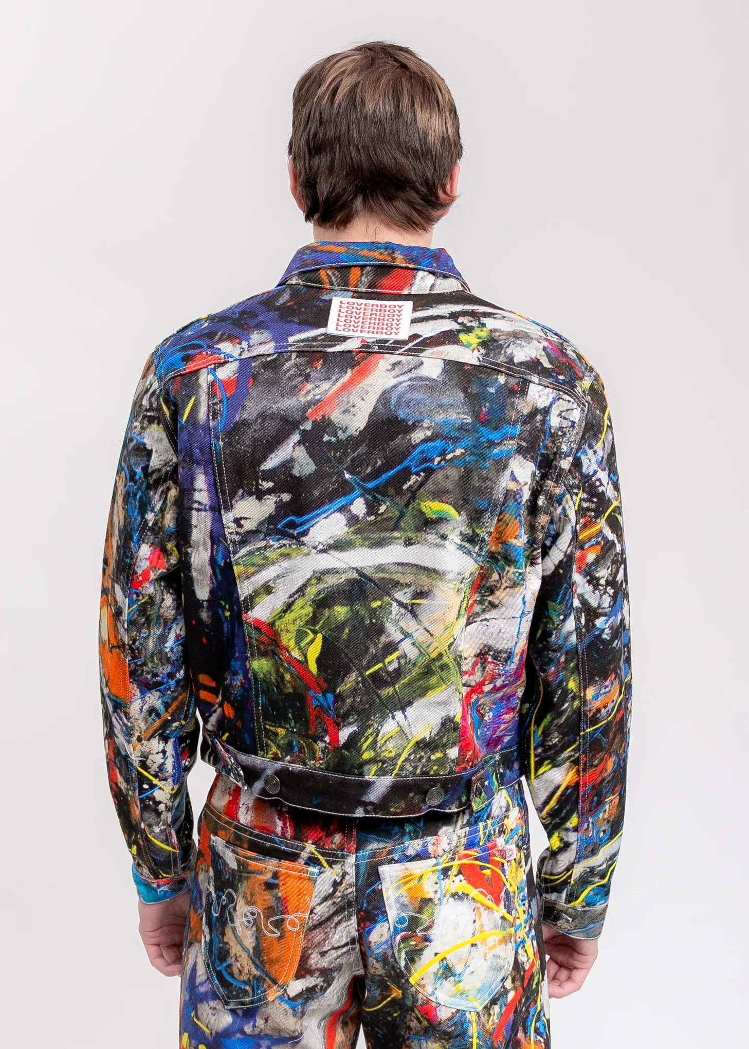 Art Denim Jacket - Image 2