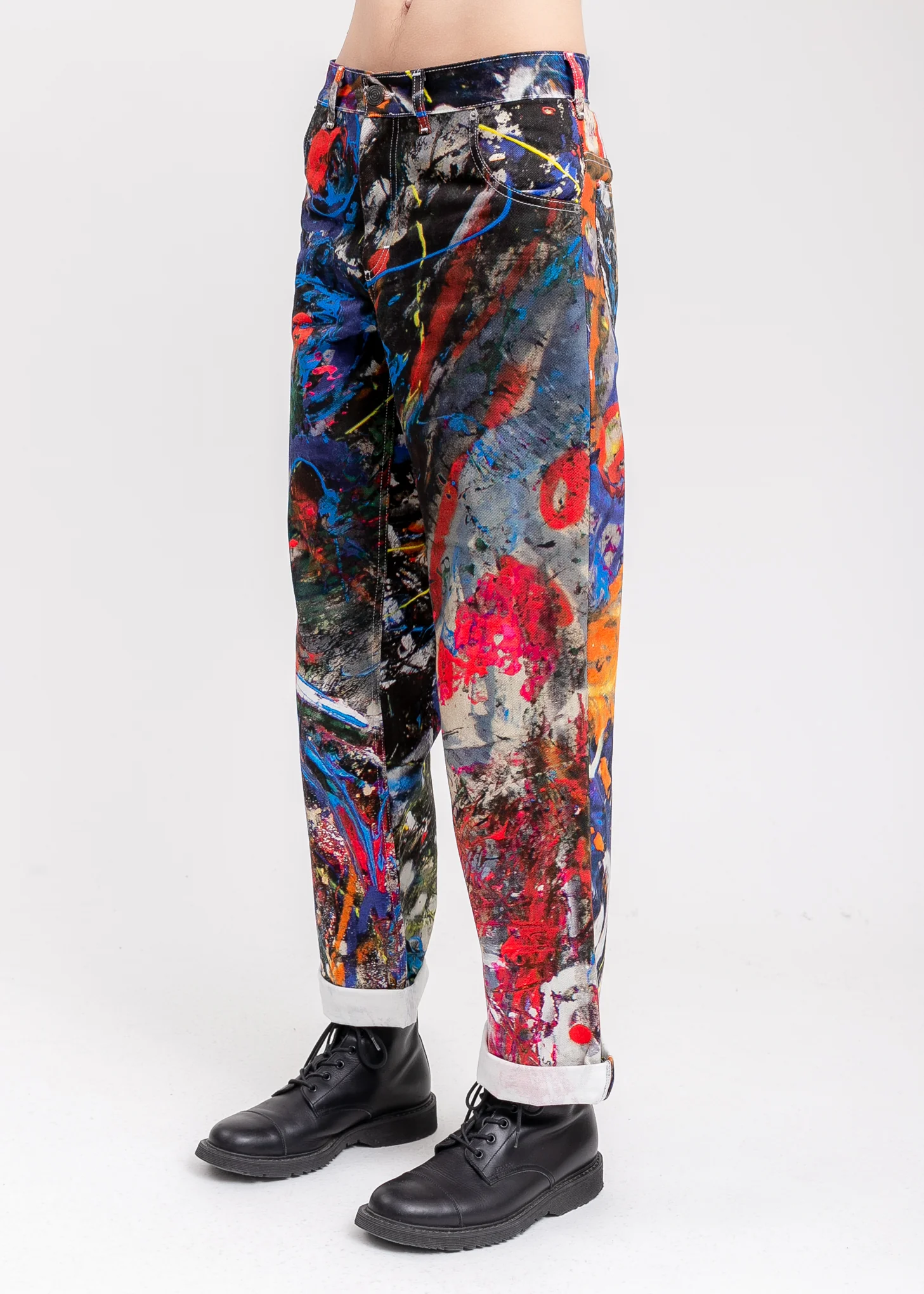Art Denim Jeans - Image 3