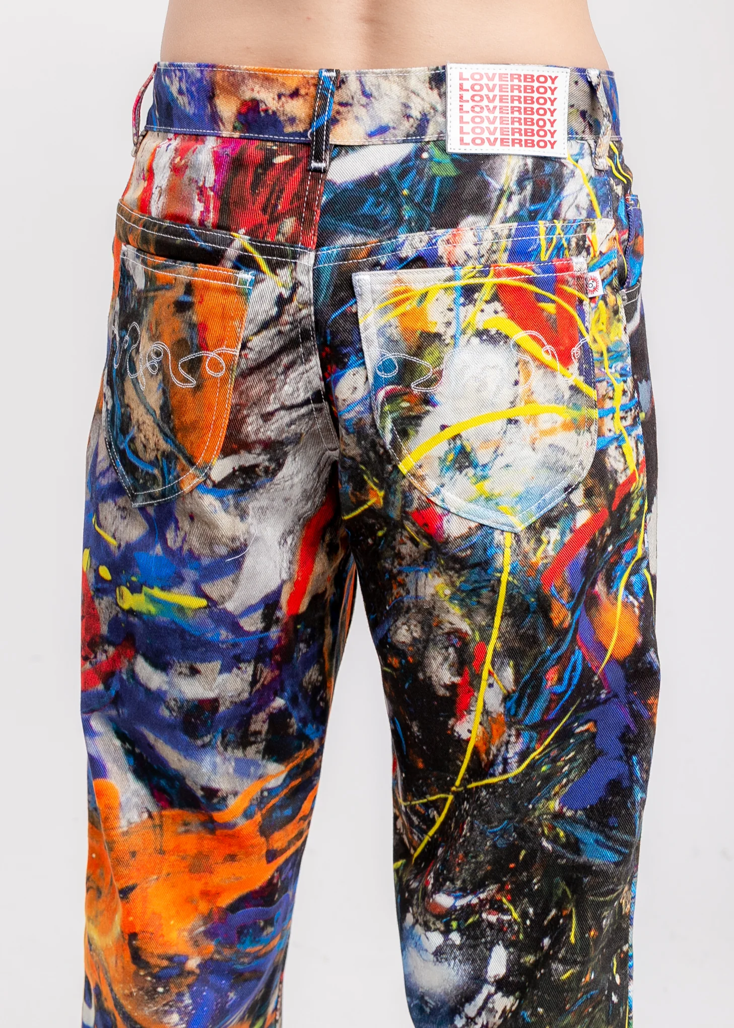 Art Denim Jeans - Image 5