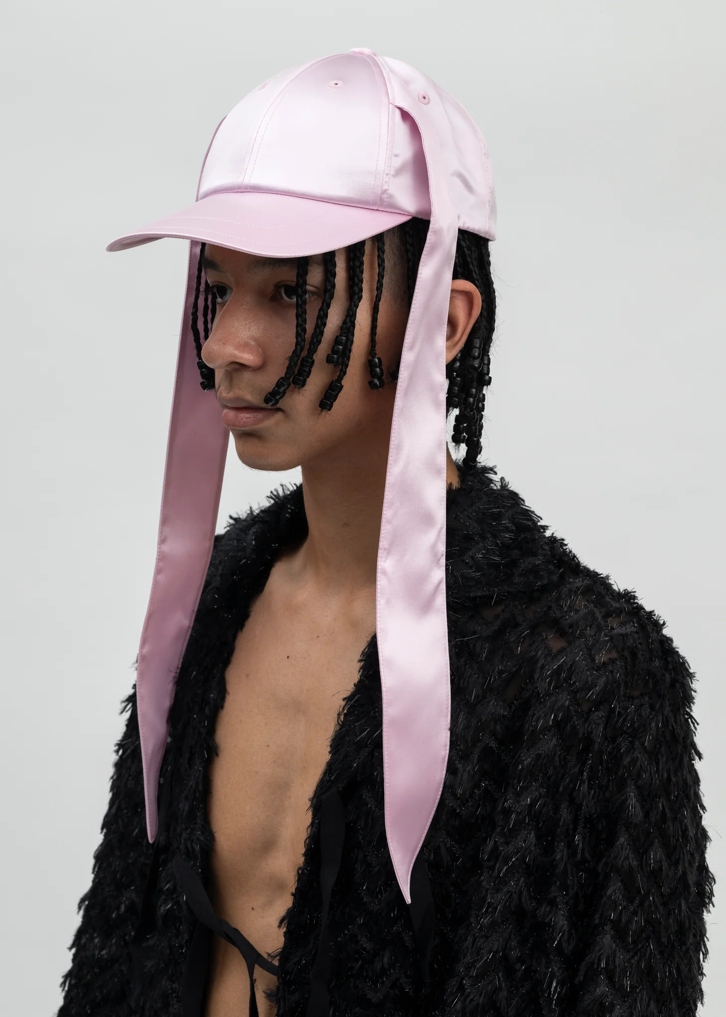 BABY PINK LONG EAR CAP - Image 2