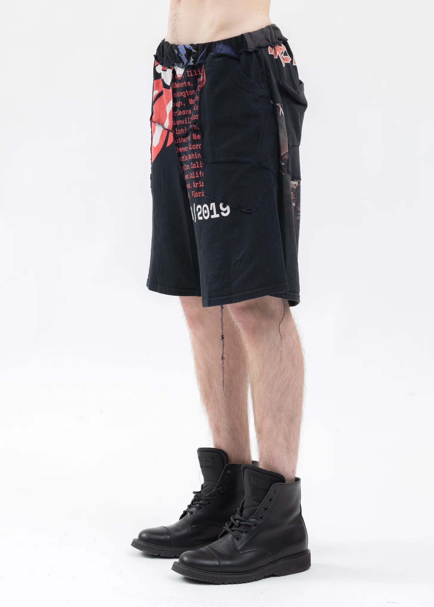Band Tee Wide Shorts -Style 1 - Image 3
