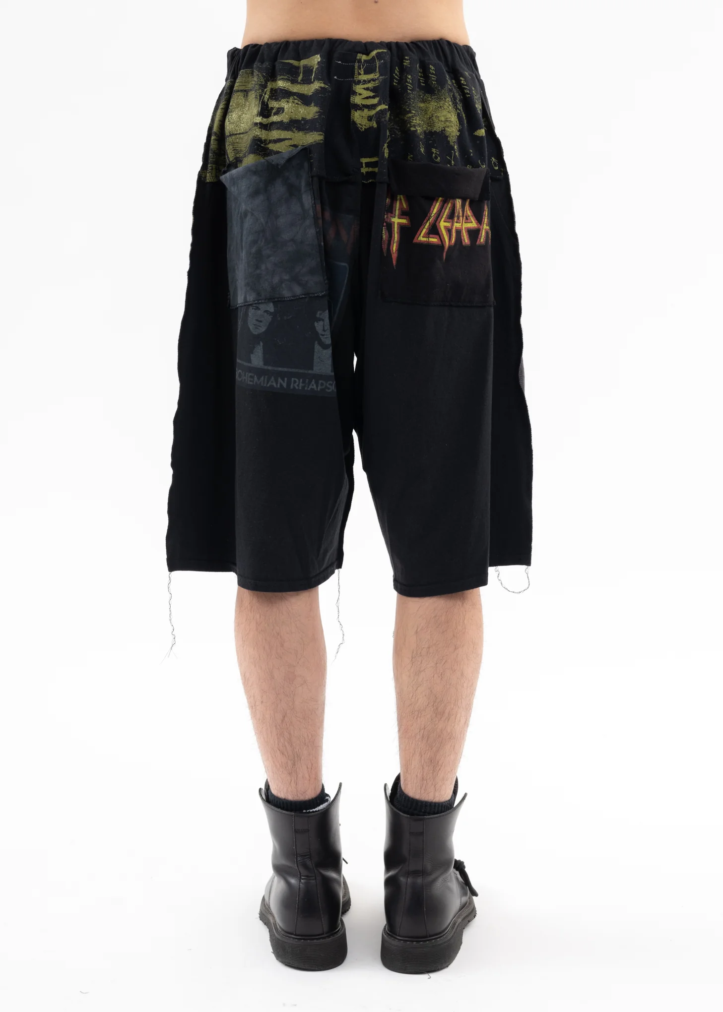 Band Tee Wide Shorts -Style C - Image 2