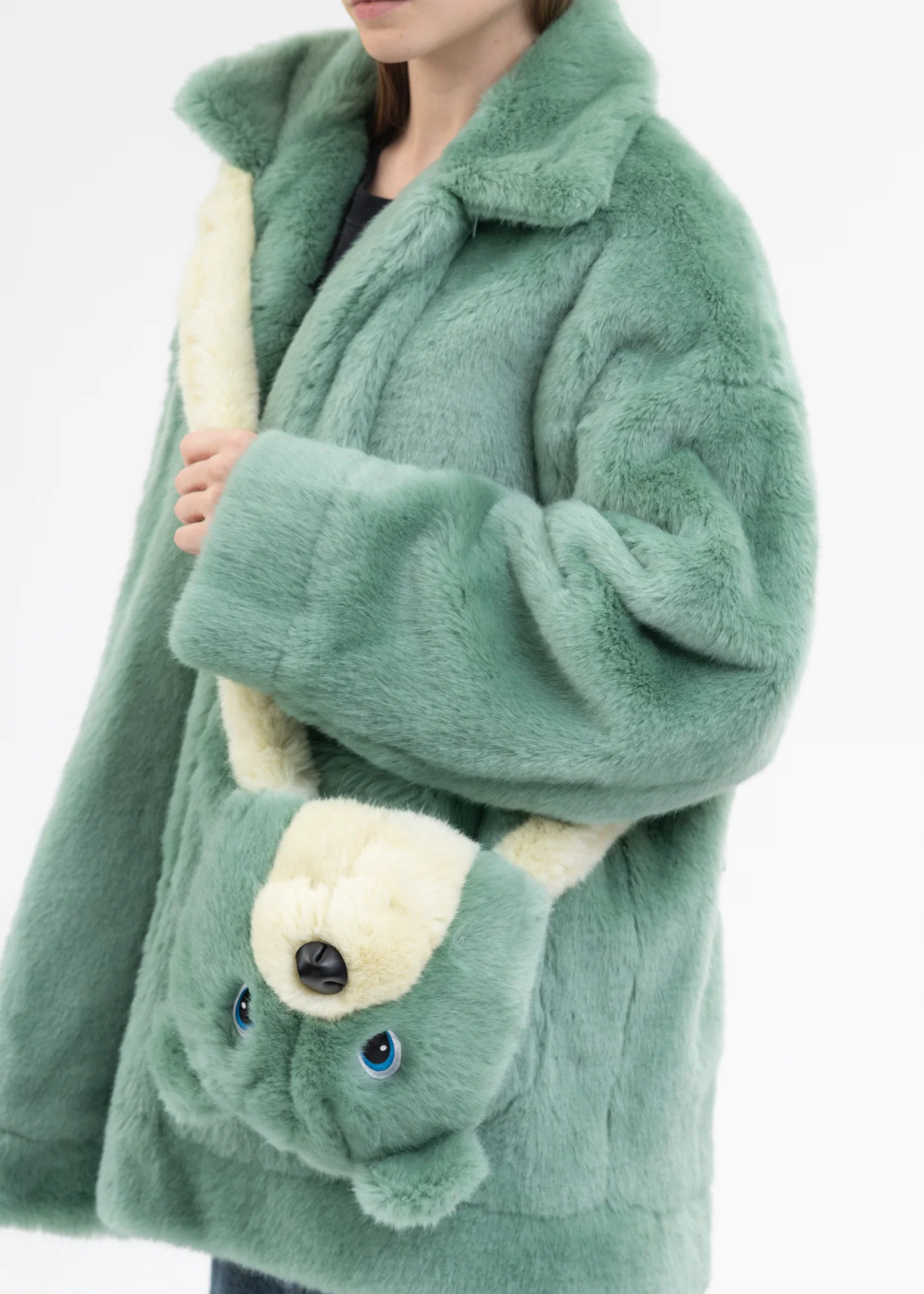 BEAR COSTUME HEAD BAG/SMALL - Image 5