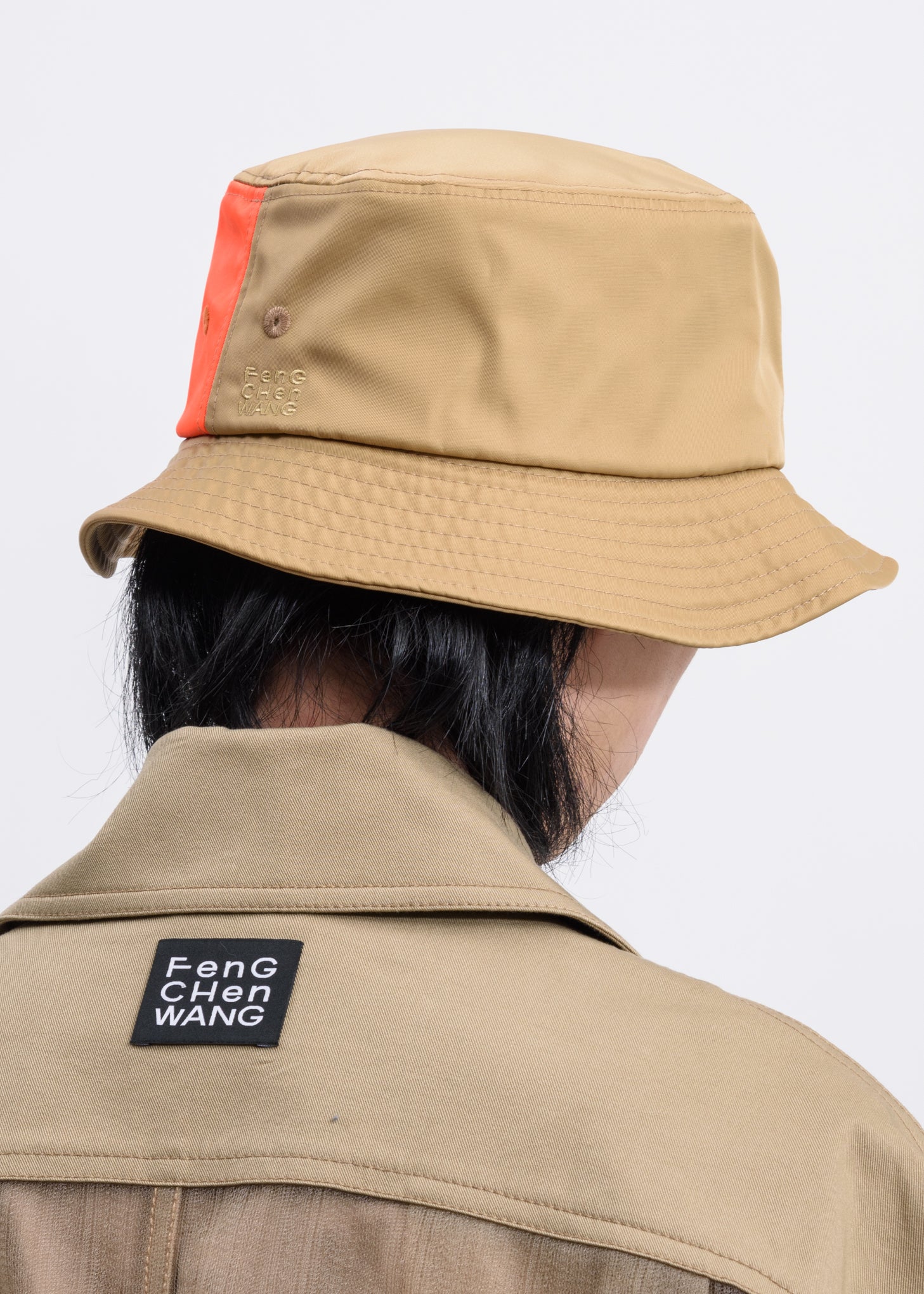 Beige Bucket Hat - Image 2