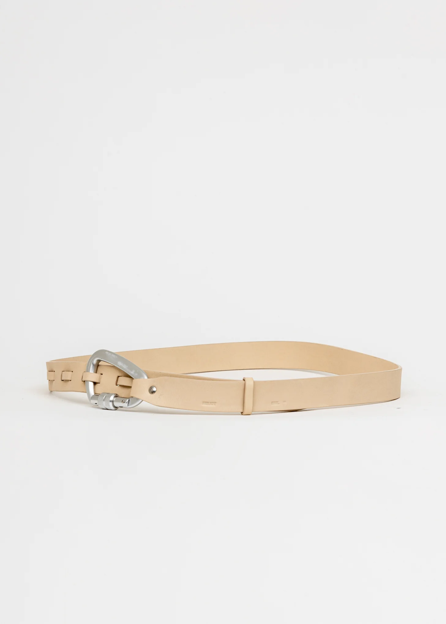 Beige Carabiner Belt - Image 3