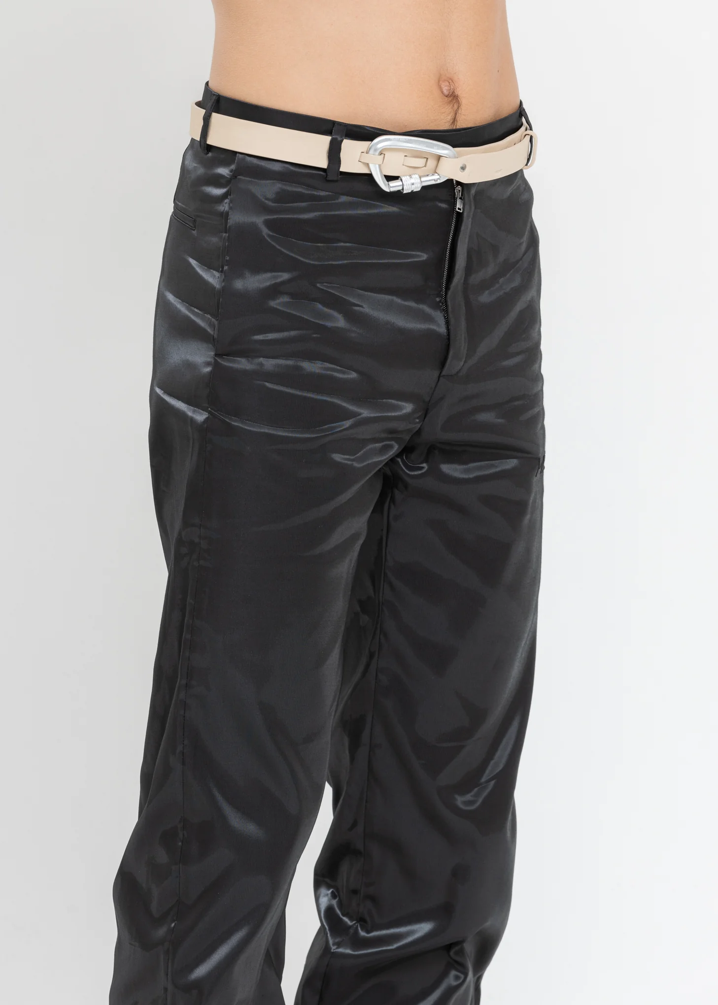 Beige Carabiner Belt - Image 7