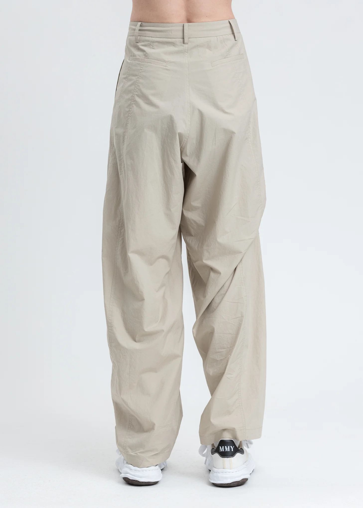 Beige Chained Wide Pants - Image 3