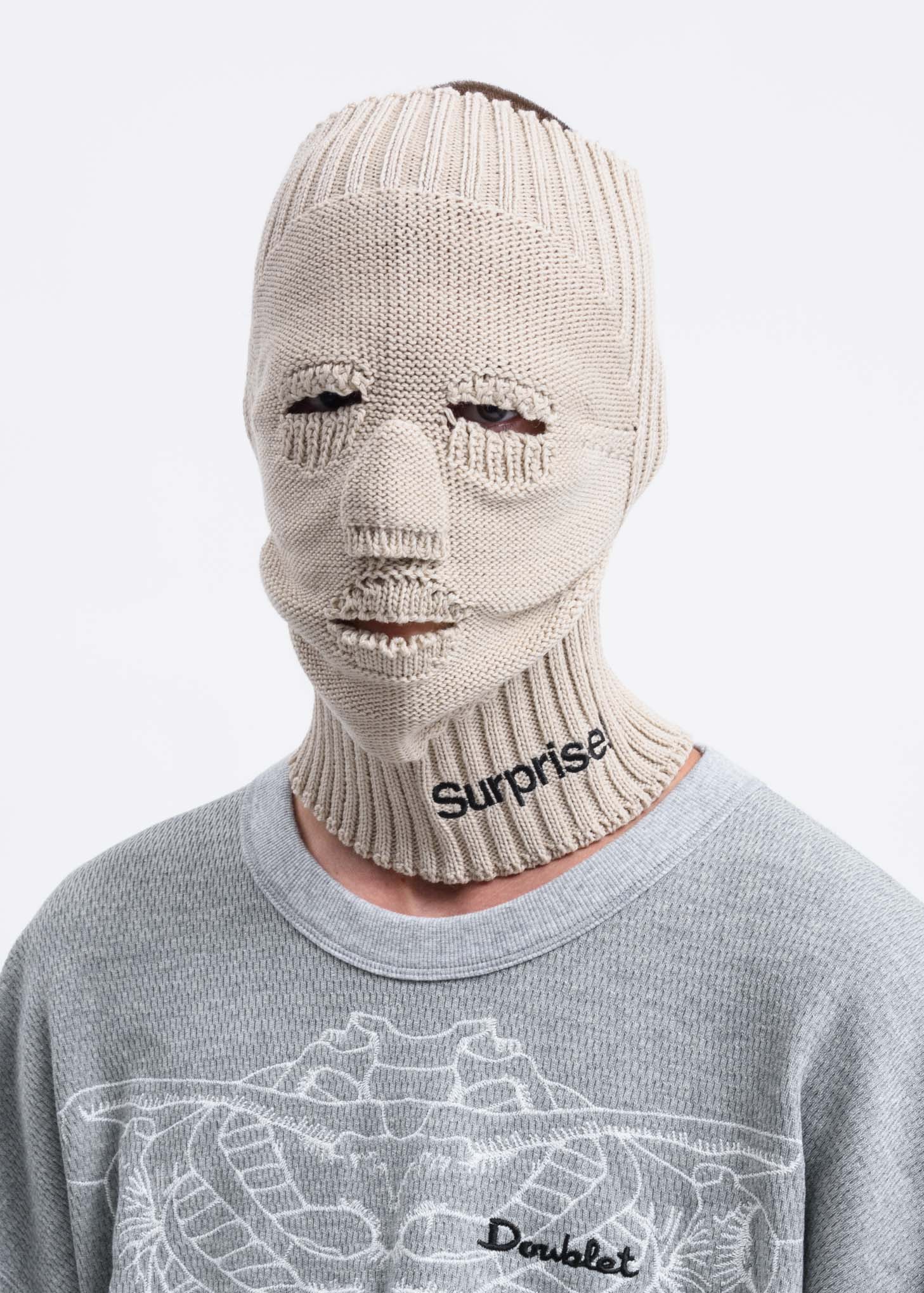 Beige Disguise Neck Warmer