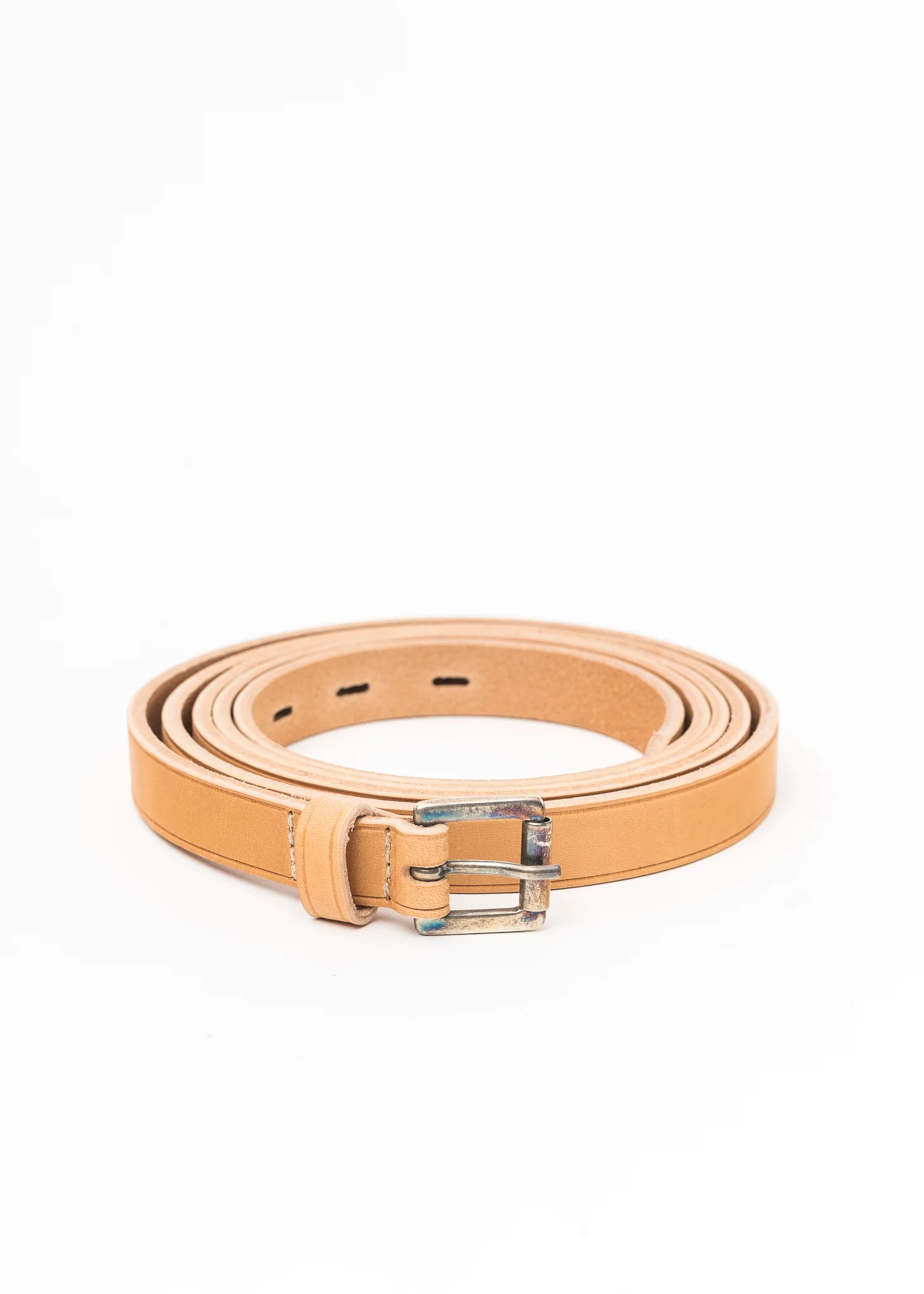 Beige/Khaki Elongated Belt