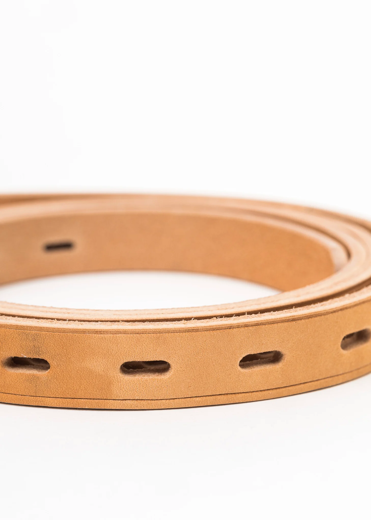 Beige/Khaki Elongated Belt - Image 6