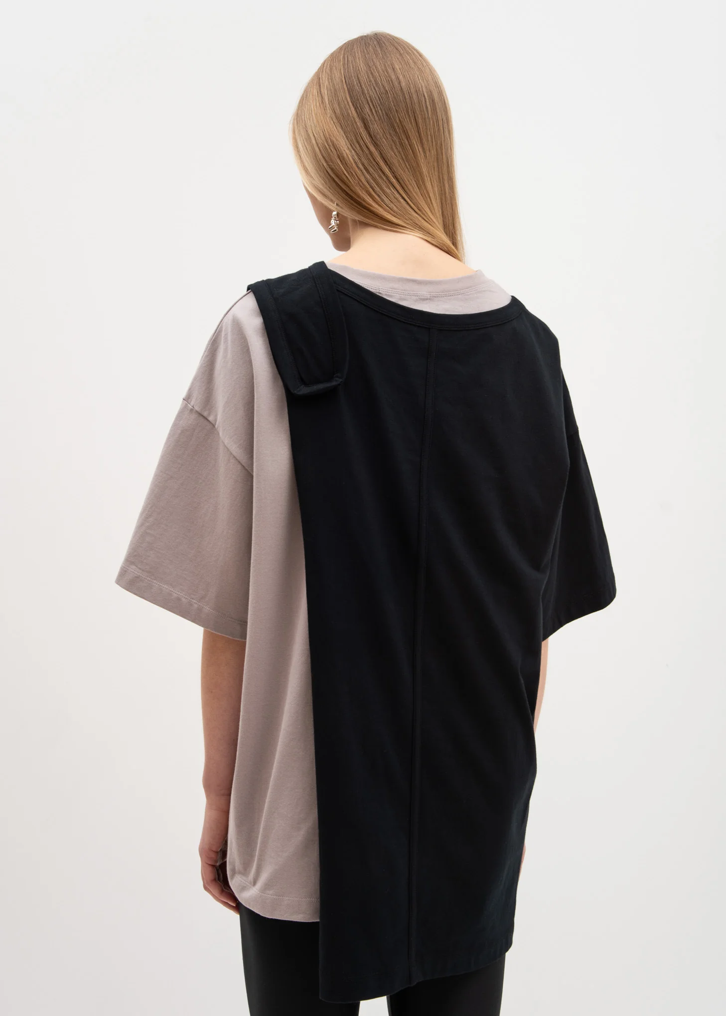 Beige Layered T-Shirt - Image 3