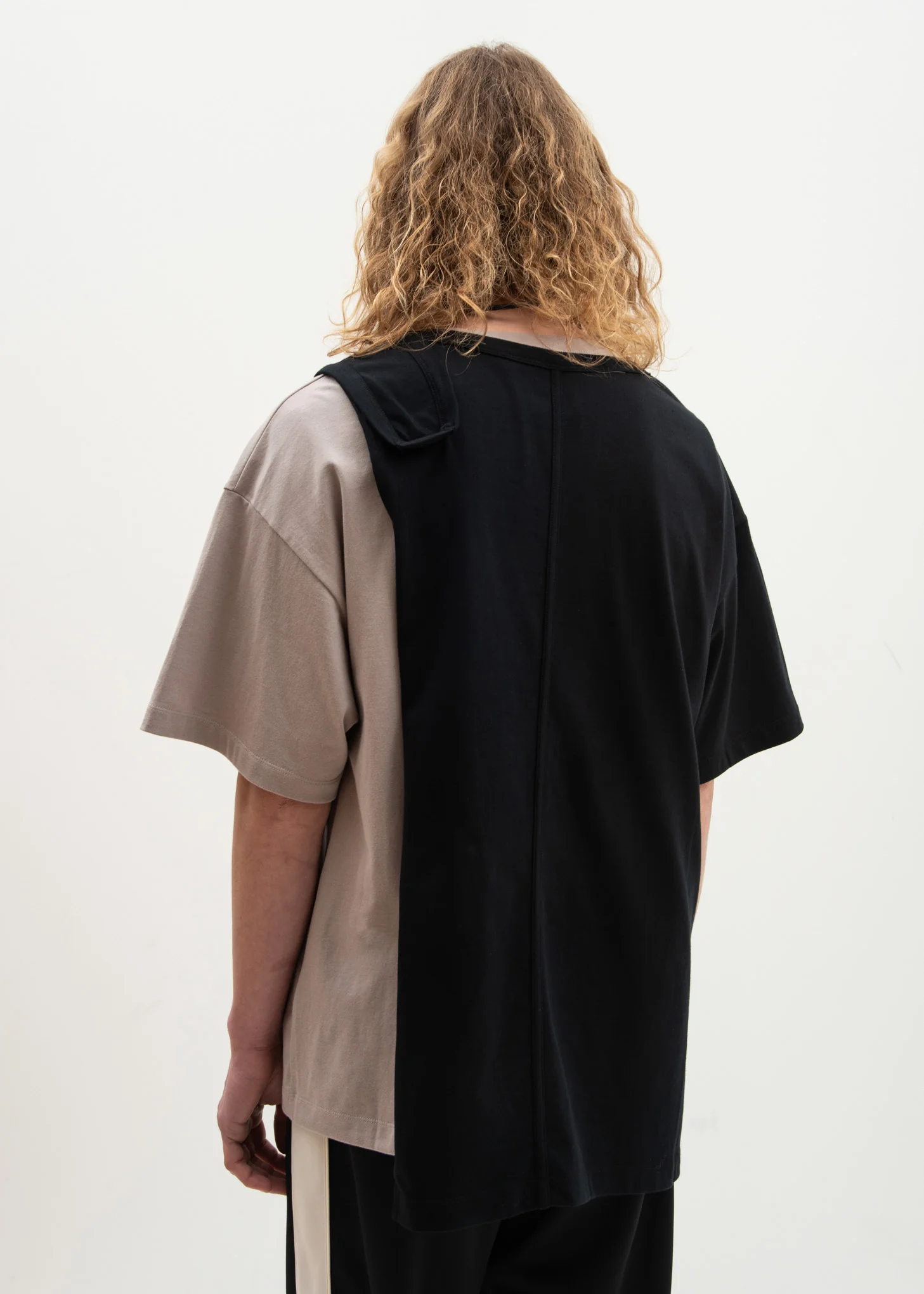 Beige Layered T-Shirt - Image 5