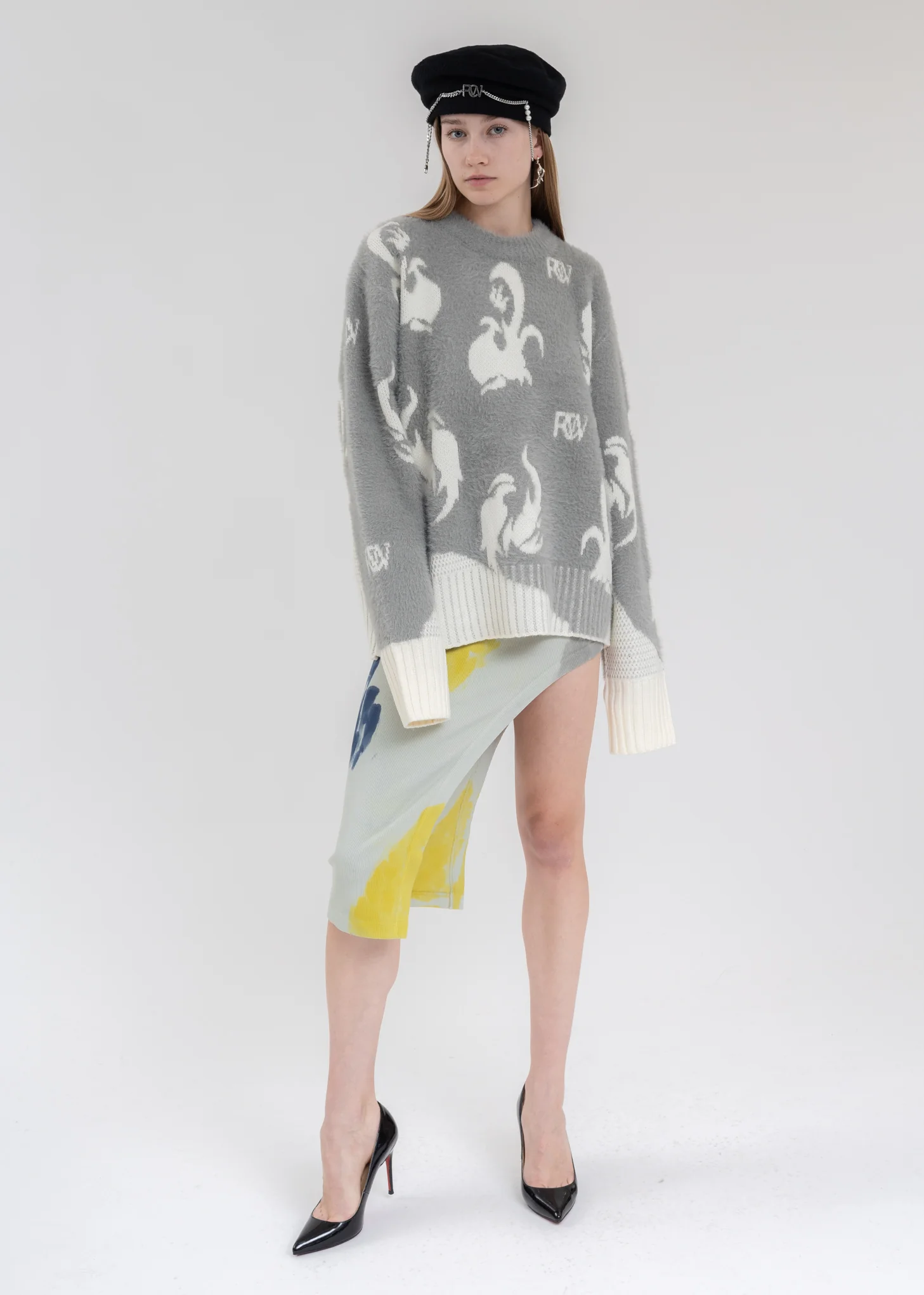 BEIGE MULTI-COLOUR TIE DYE DRESSES - Image 6