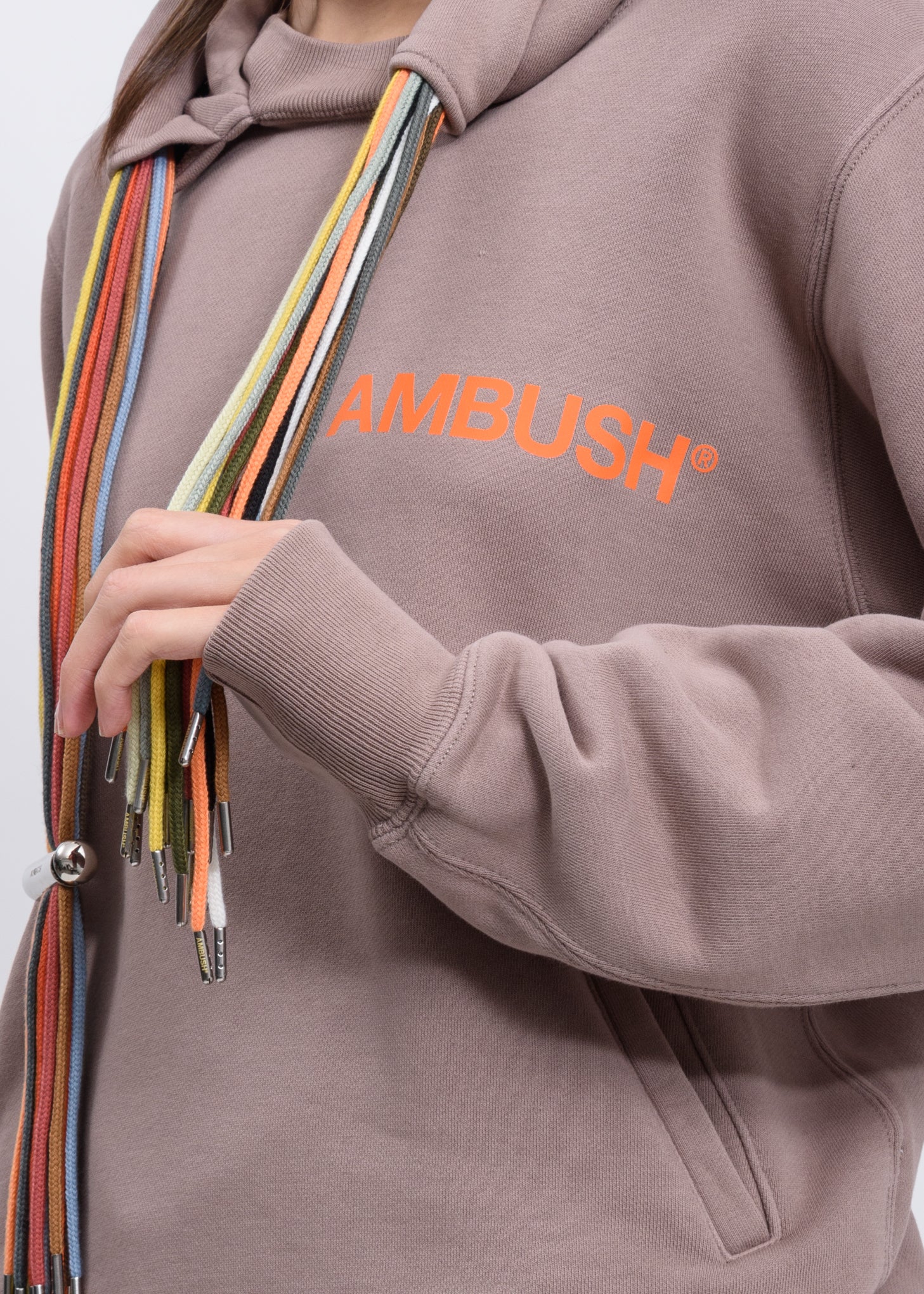Beige Multi Cord Hoodie - Image 4