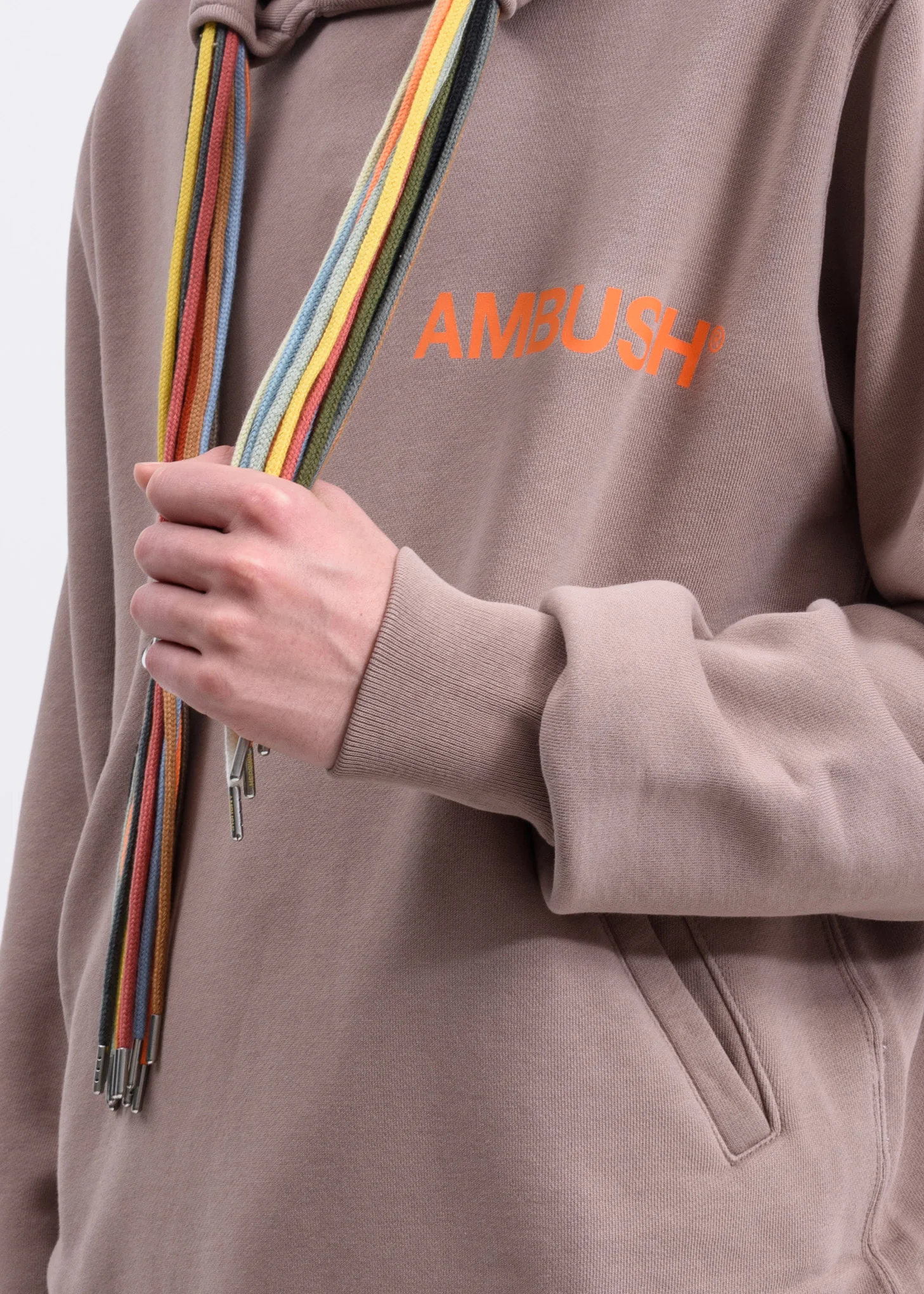 Beige Multi Cord Hoodie - Image 5