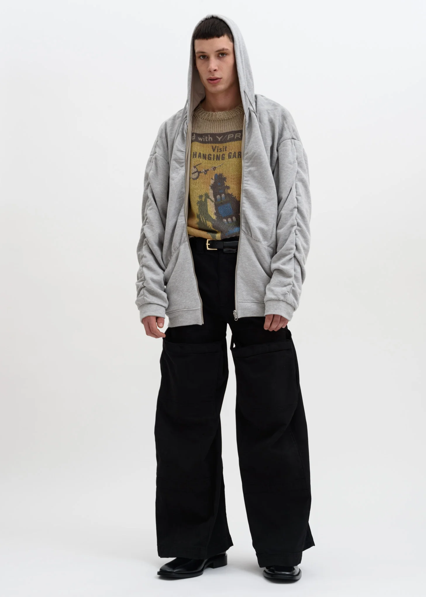 Beige Post Card “Babylon” Sweater - Image 6